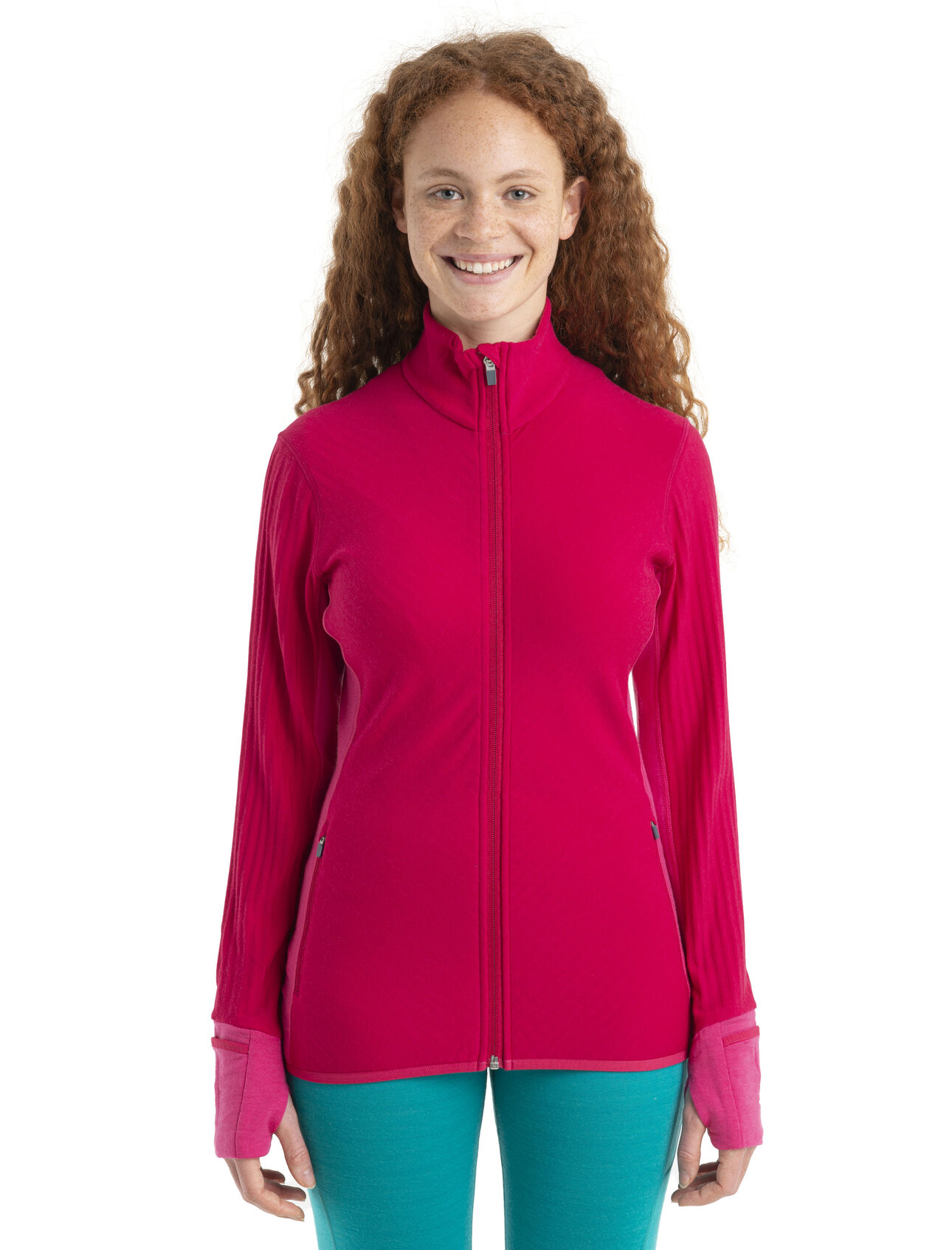 RealFleece™ Merino Descender Long Sleeve Zip Jacket