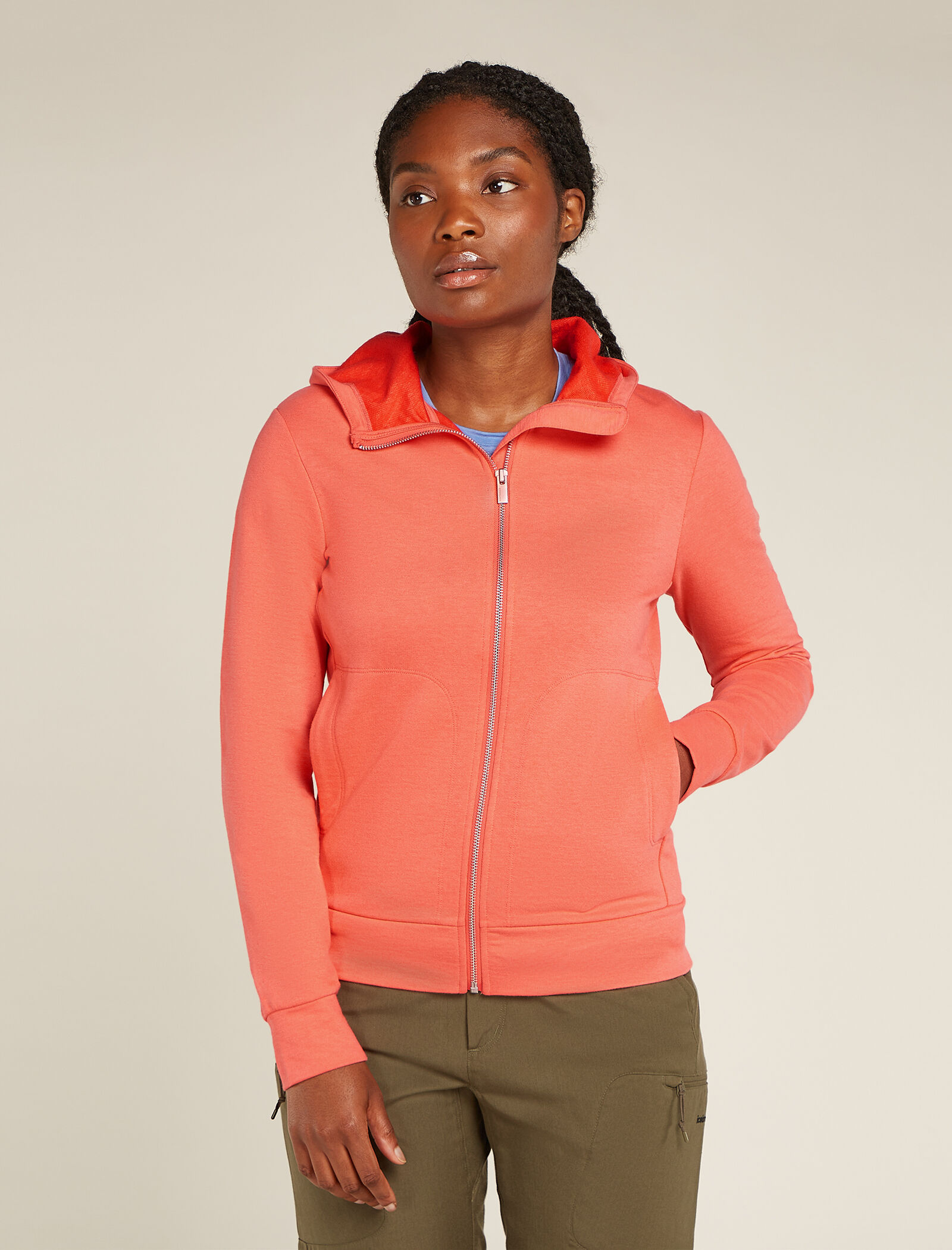 Women s Central Classic Long Sleeve Zip Hoodie