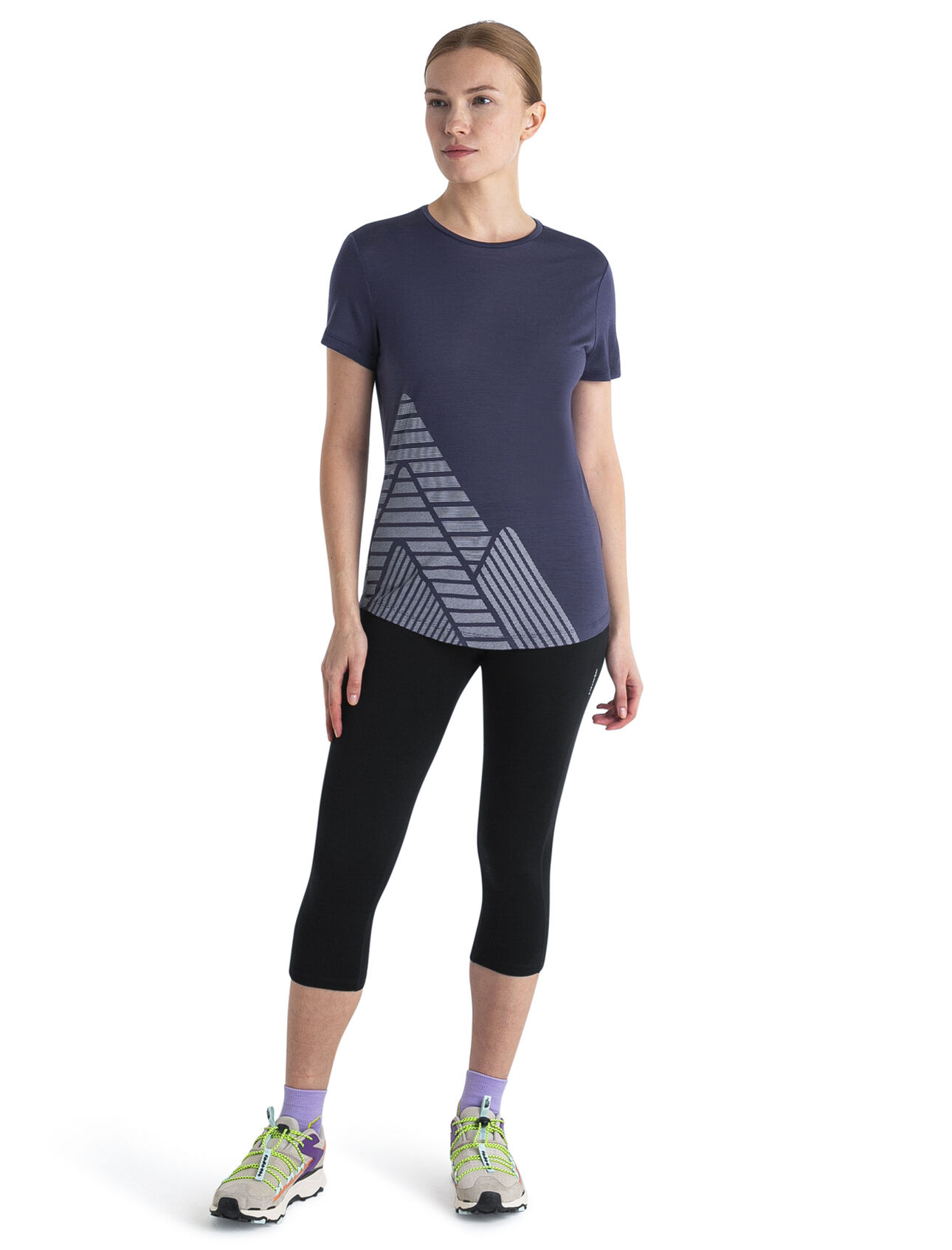 125 Cool-Lite™ Merino Blend Sphere III T-Shirt Peak Quest Damen 