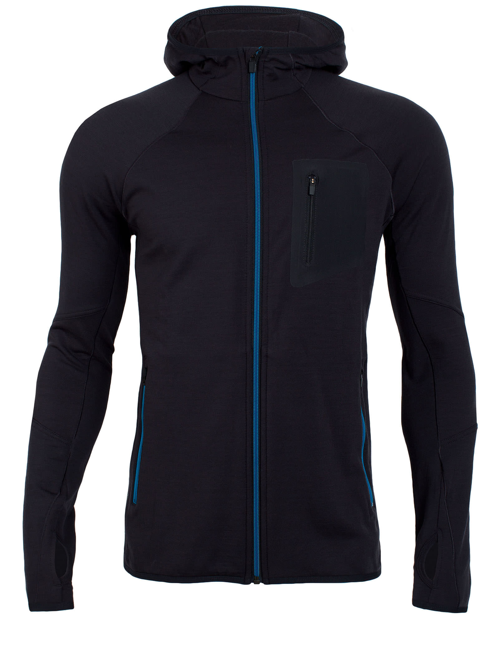 RealFLEECE Atom Long Sleeve Zip Hood Icebreaker CA