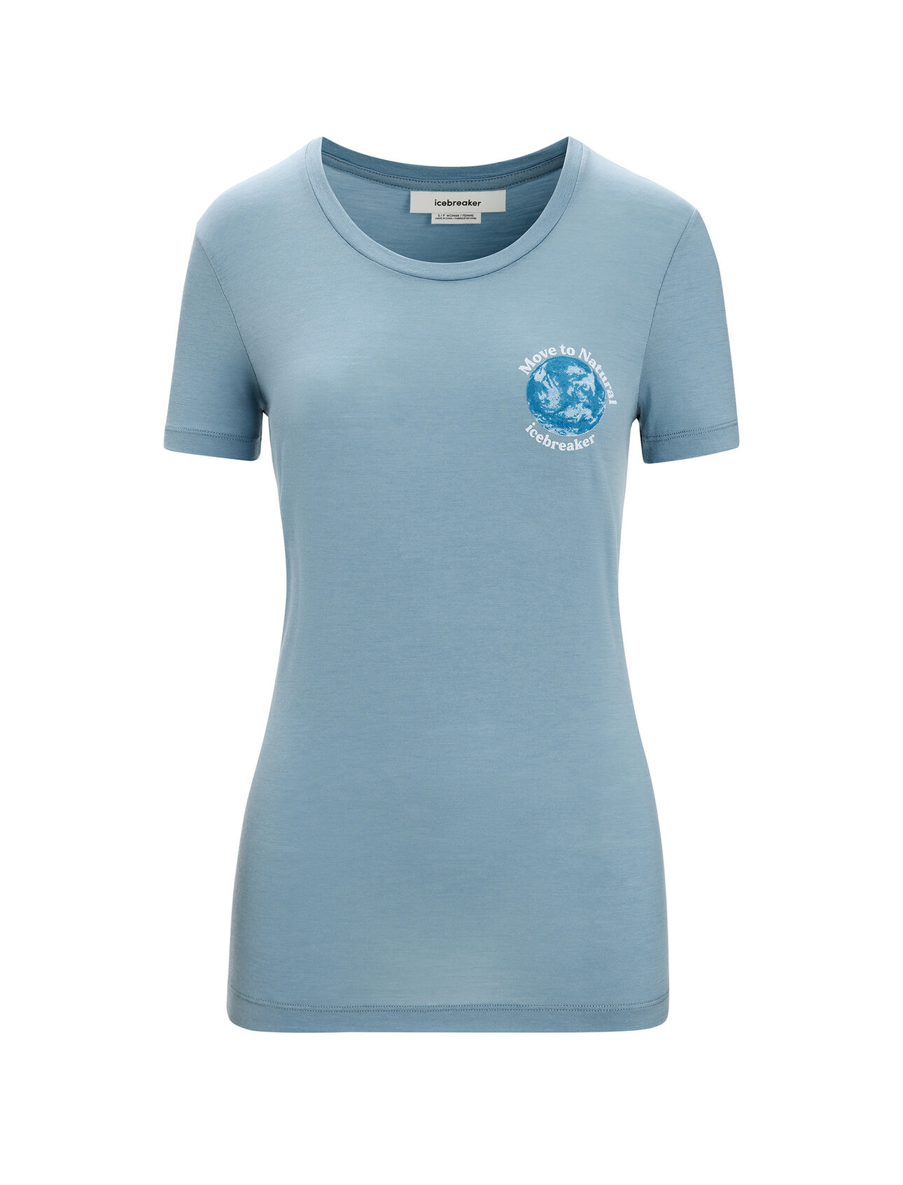 Womens Merino Tech Lite II Short Sleeve T-Shirt icebreaker Earth Our versatile tech tee that provides comfort, breathability and natural odour-resistance for any adventure you can think of, the Tech Lite II Short Sleeve Tee icebreaker Earth features 100% merino for all-natural performance. The original artwork celebrates our home planet and raises awareness about our need for a more natural path.