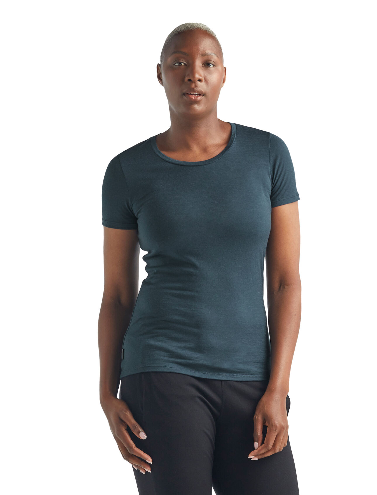 Tech Lite kortärmad t-shirt med halvdjup halsringning