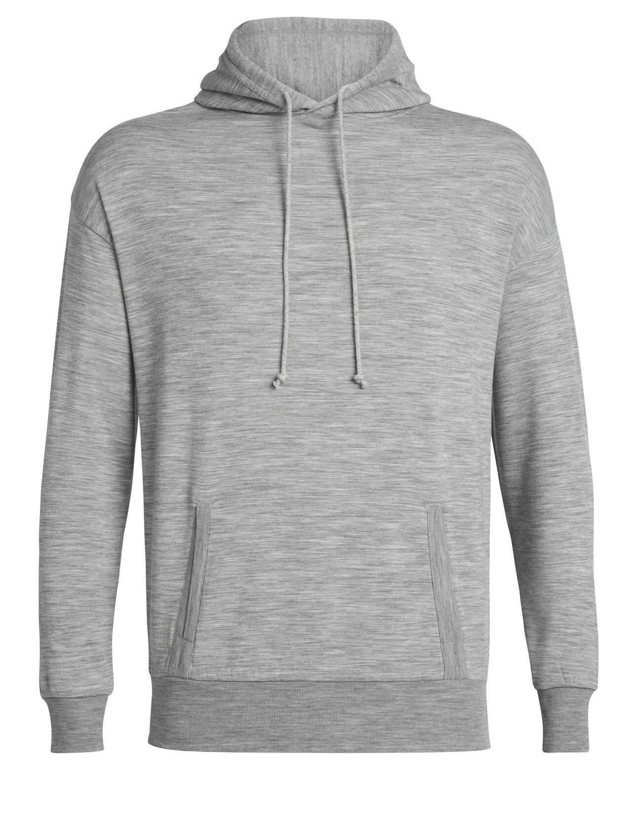 Download Download Mens Heather Pullover Hoodie Back View Of Hooded ...