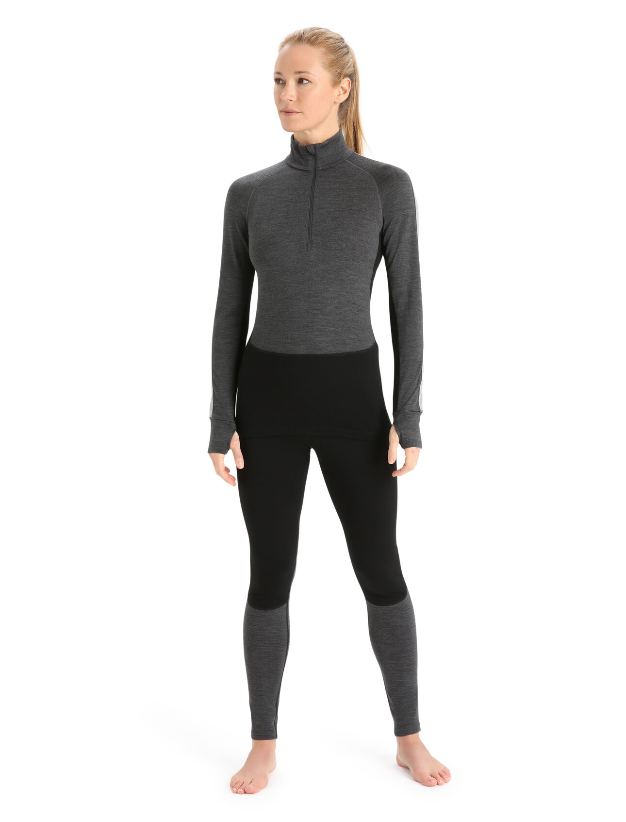 Icebreaker Women 260 Zone Long Sleeve Half Zip - Women's Midlayer