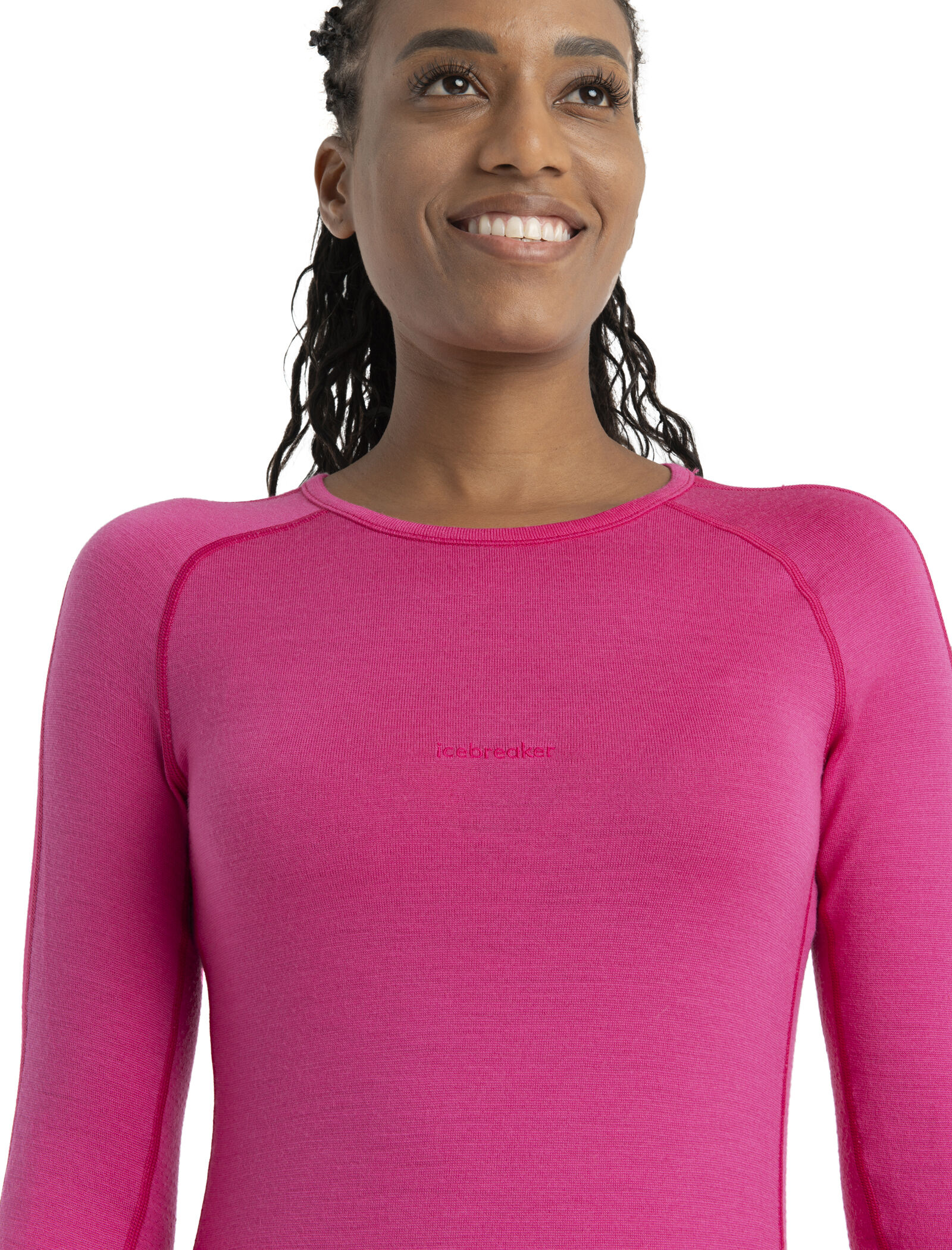 Womens pink thermal top store