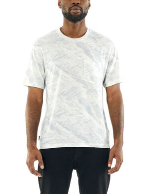 Merino 200 Short Sleeve Pocket Crewe T-Shirt IB Glacier