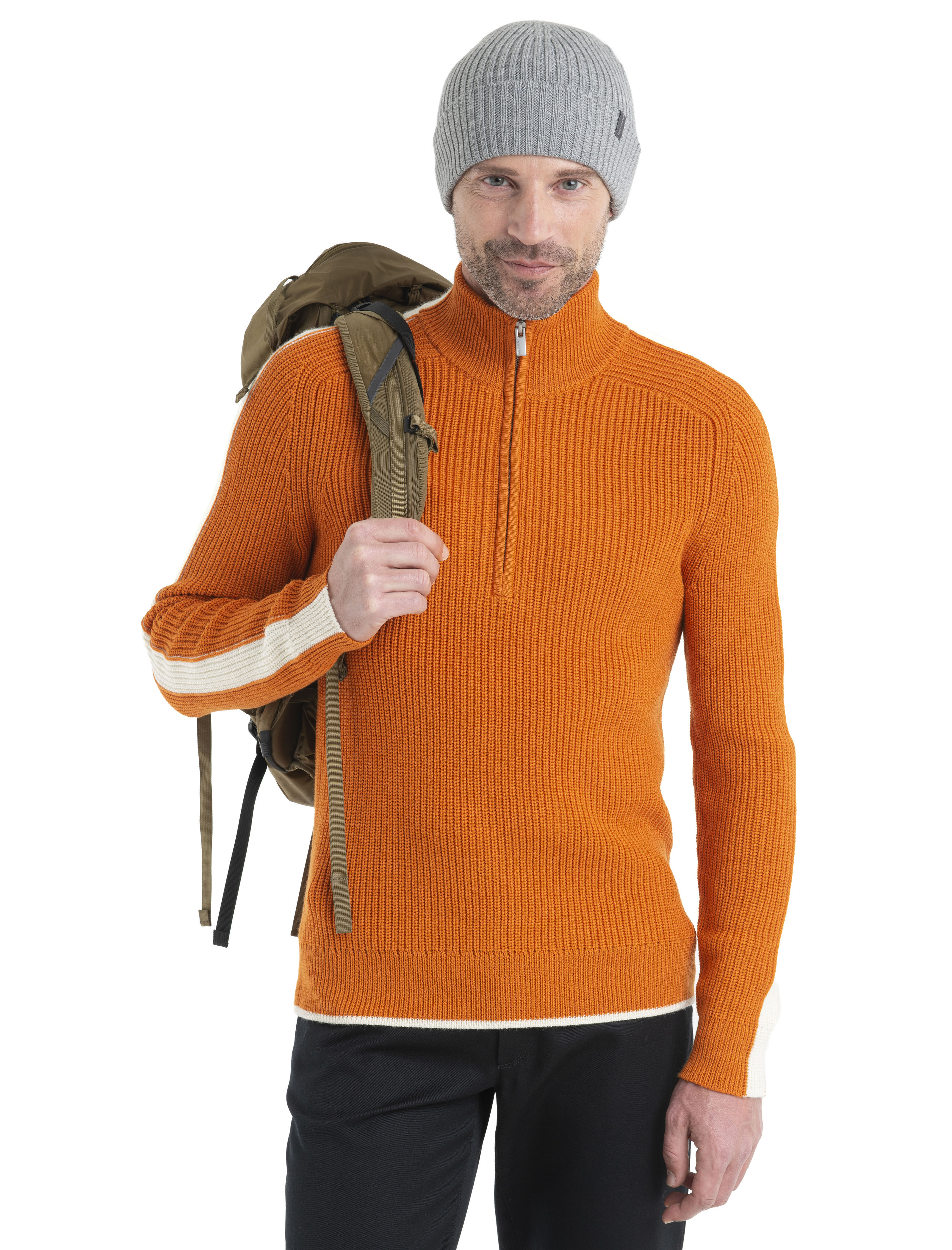 Lodge Long Sleeve Half Zip Sweater Icebreaker CA