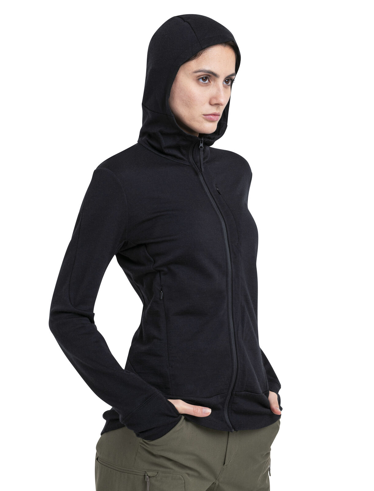 Women s Merino 260 Quantum Long Sleeve Zip Hoodie