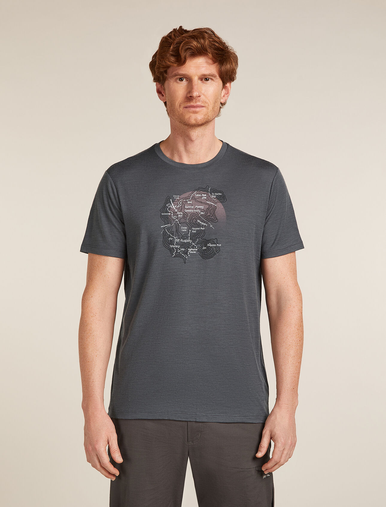 Merino 150 Tech Lite Short Sleeve T-Shirt Ruapehu Round