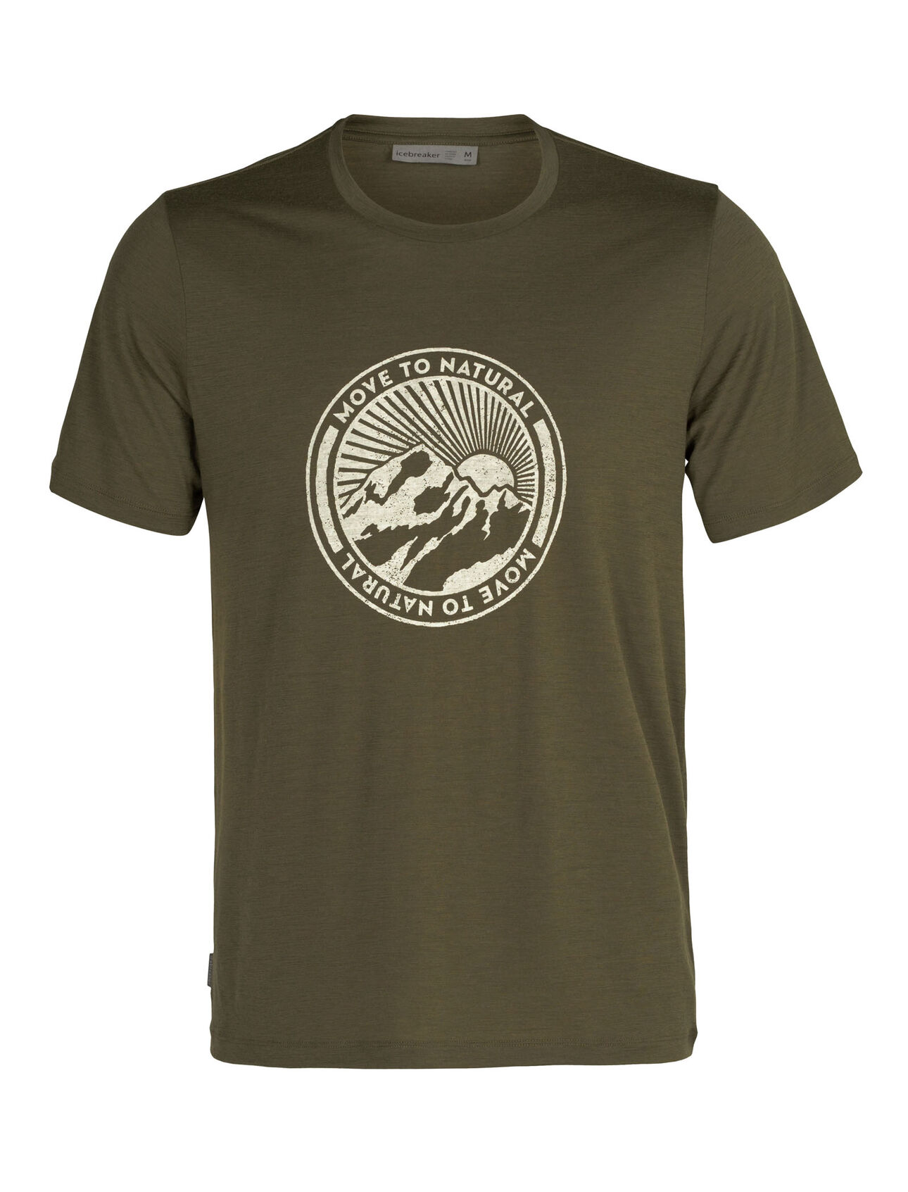 T-shirt manches courtes mérinos Tech Lite II Move to Natural Mountain