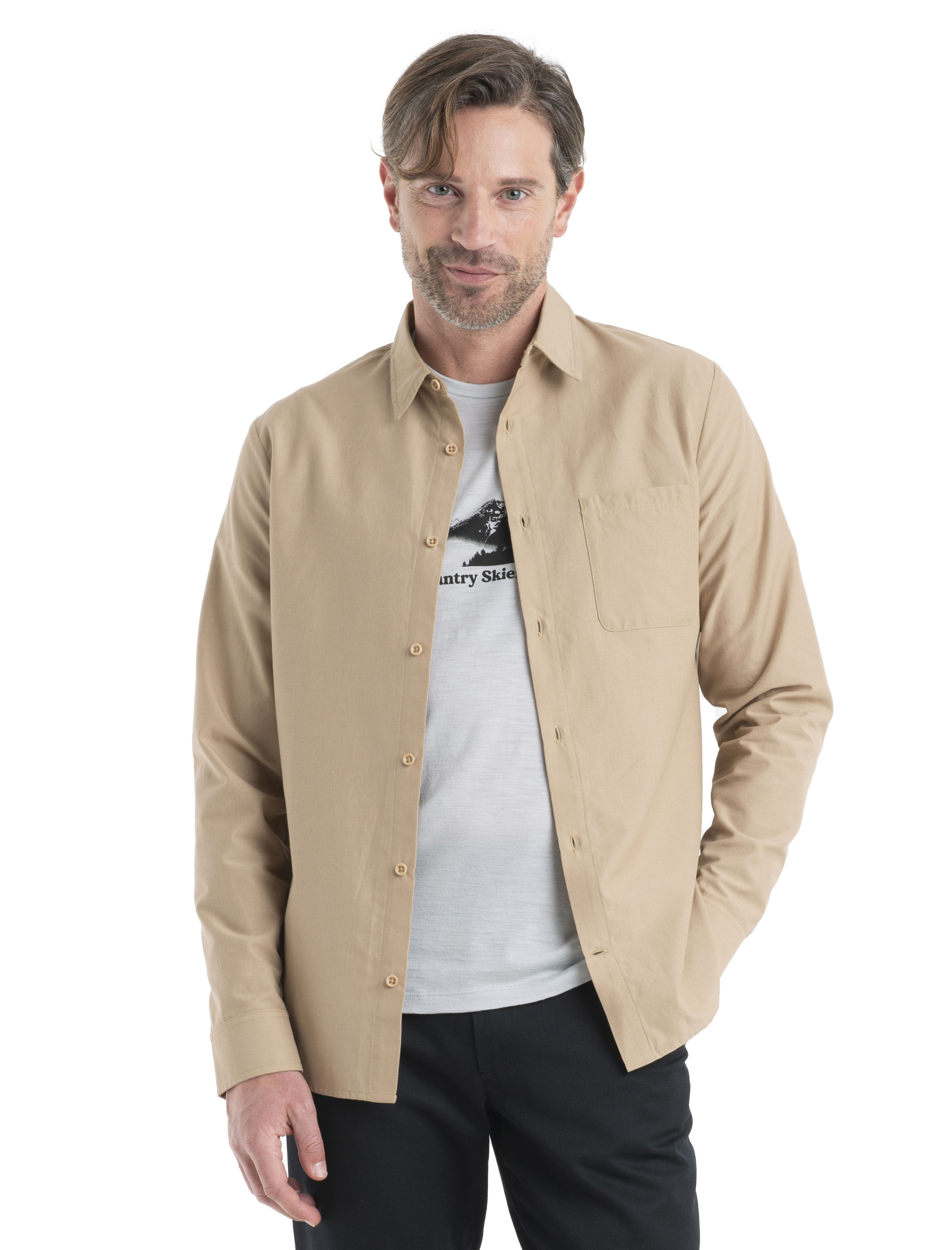 Camicia lana sale merino