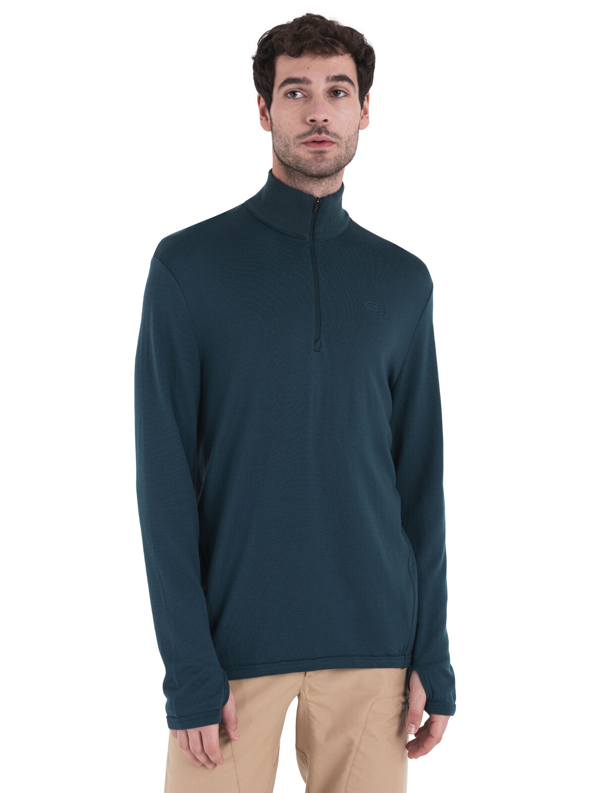 Men s Merino Original Long Sleeve Half Zip Sweater