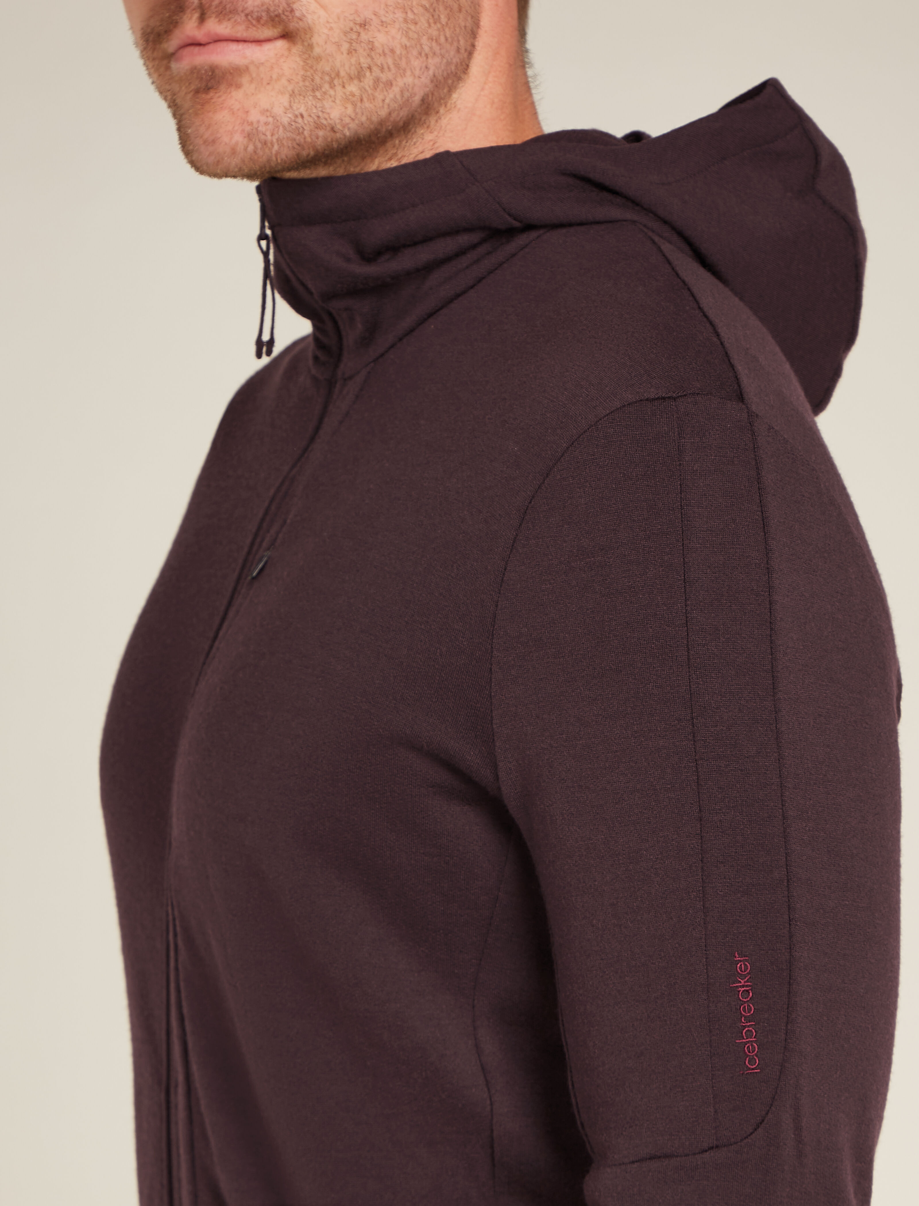 Icebreaker men's quantum ls zip hood online