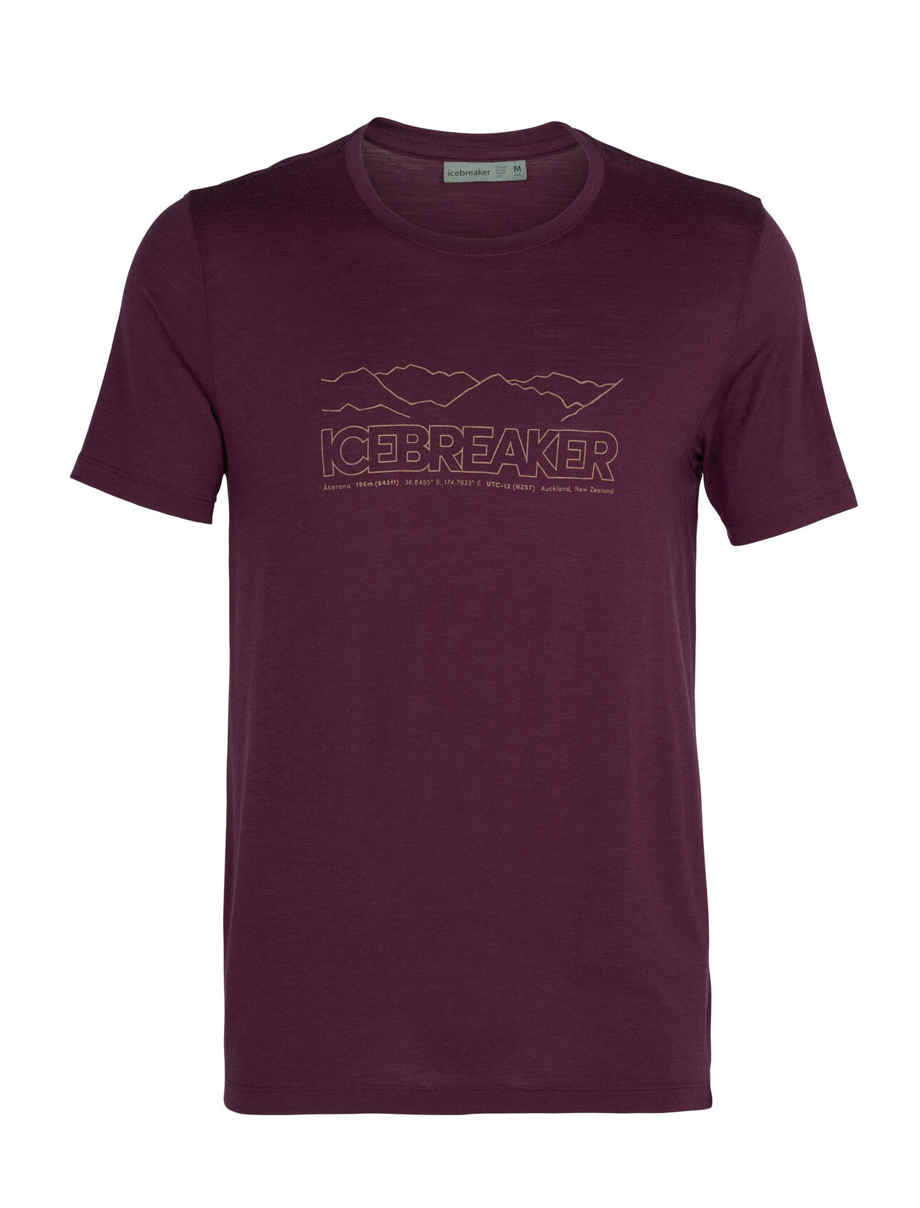 Merino Tech Lite kurzärmliges T-Shirt mit Rundhalsausschnitt Icebreaker Story