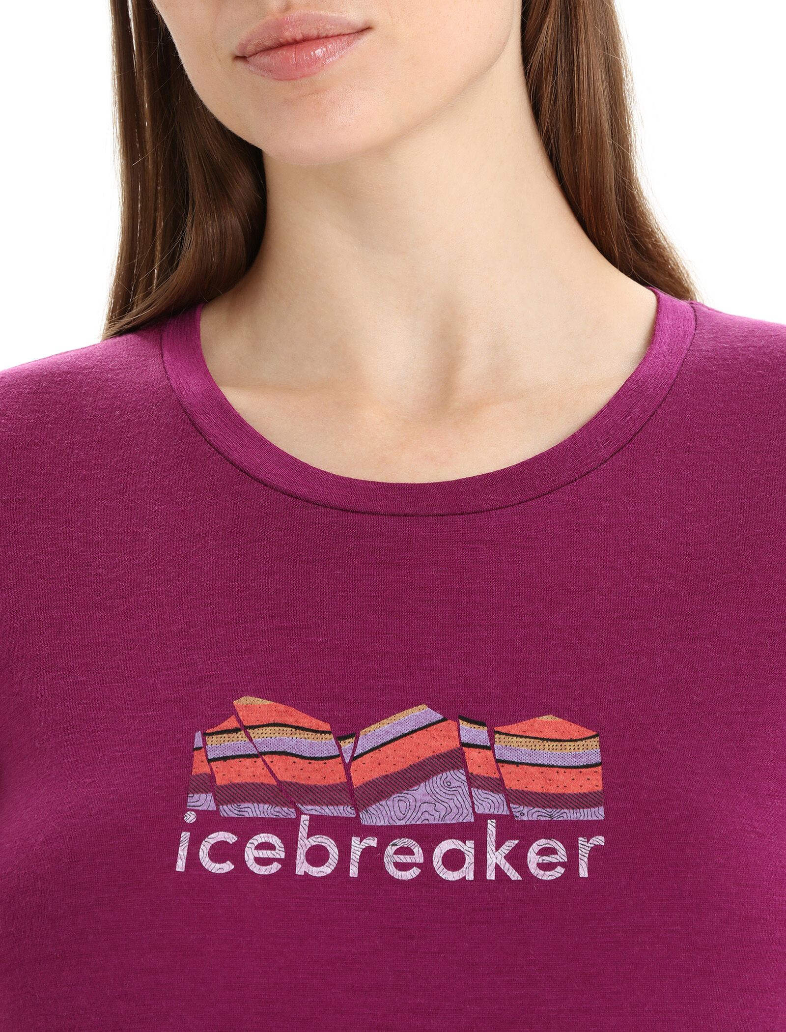 Icebreaker tech lite v on sale neck