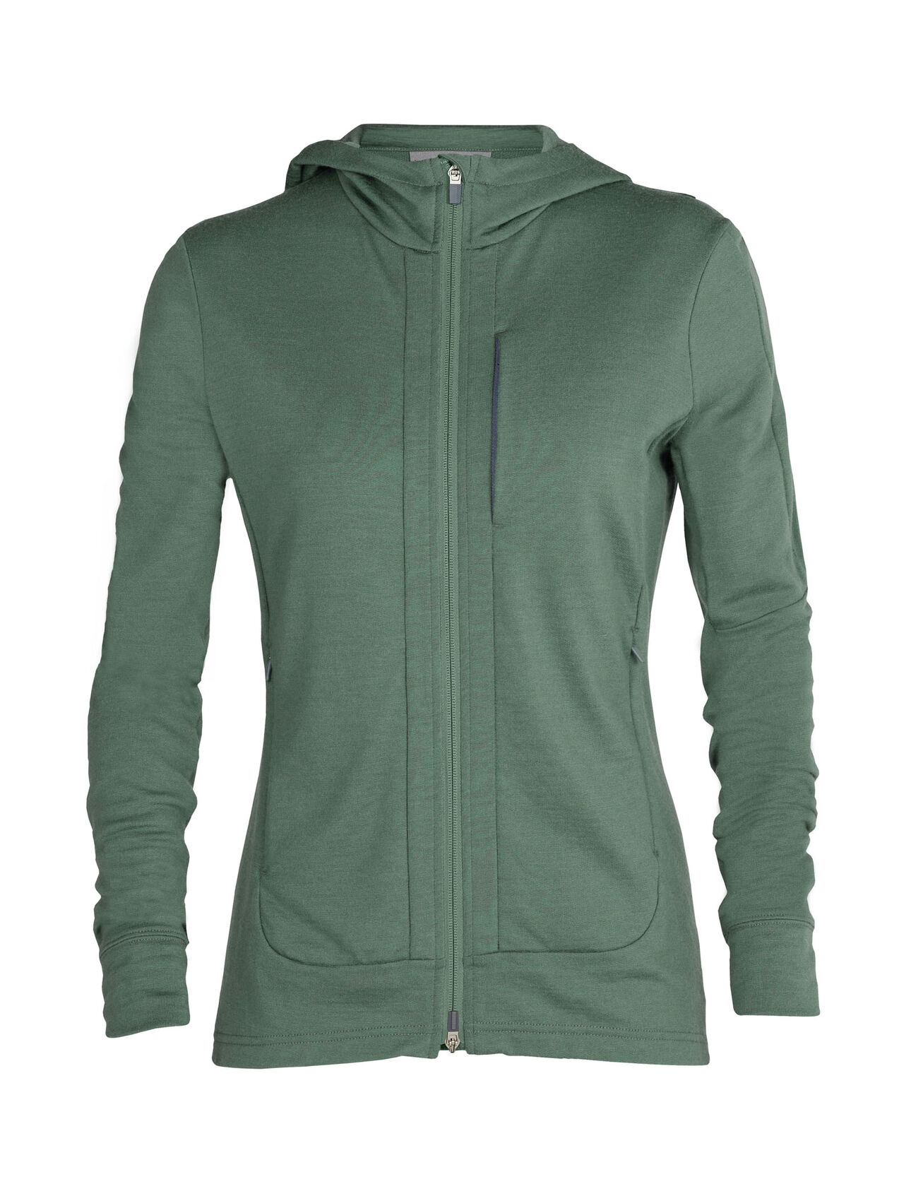 Merino Quantum III Long Sleeve Zip Hoodie