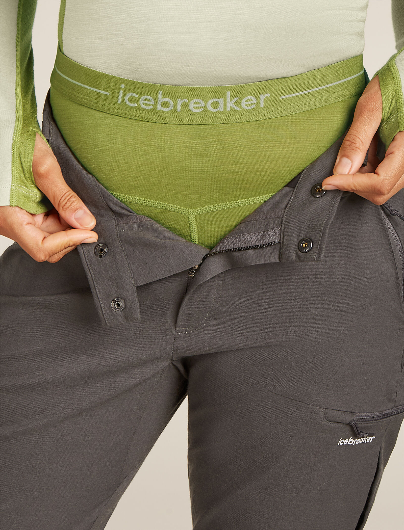 Merino Blend 125 ZoneKnit™ Thermal Leggings - Icebreaker (US)