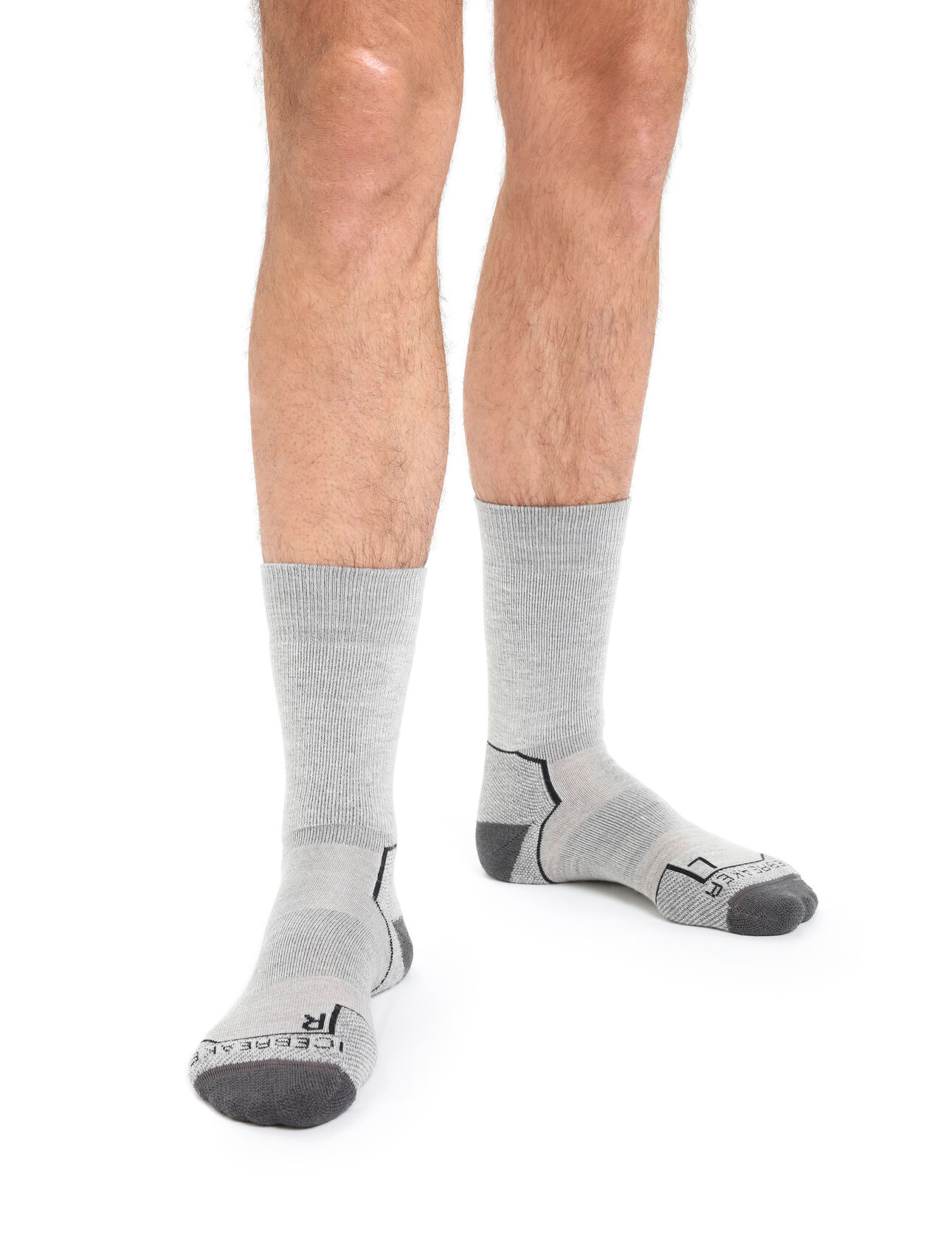 Hike+ middelzware, halfhoge sokken van merinowol