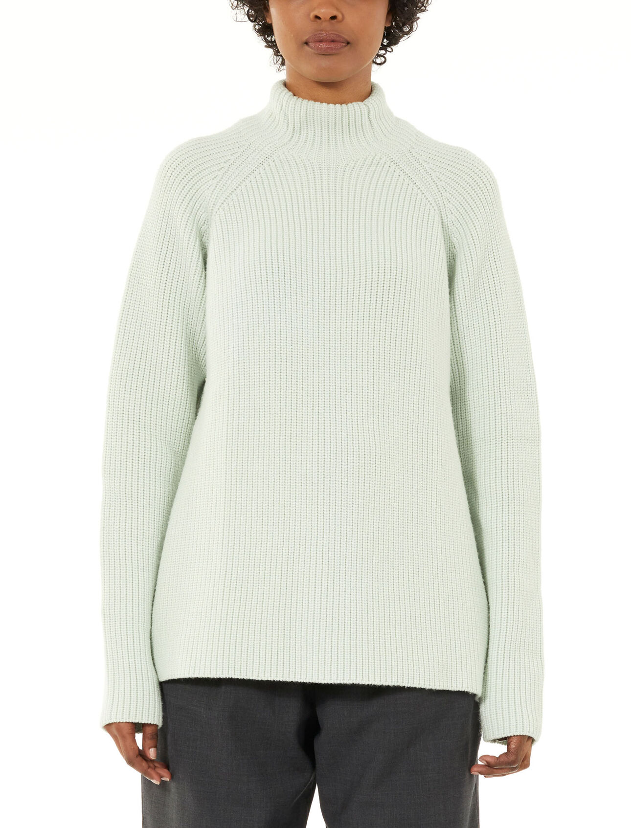 Merino Hillock Funnel Neck Sweater