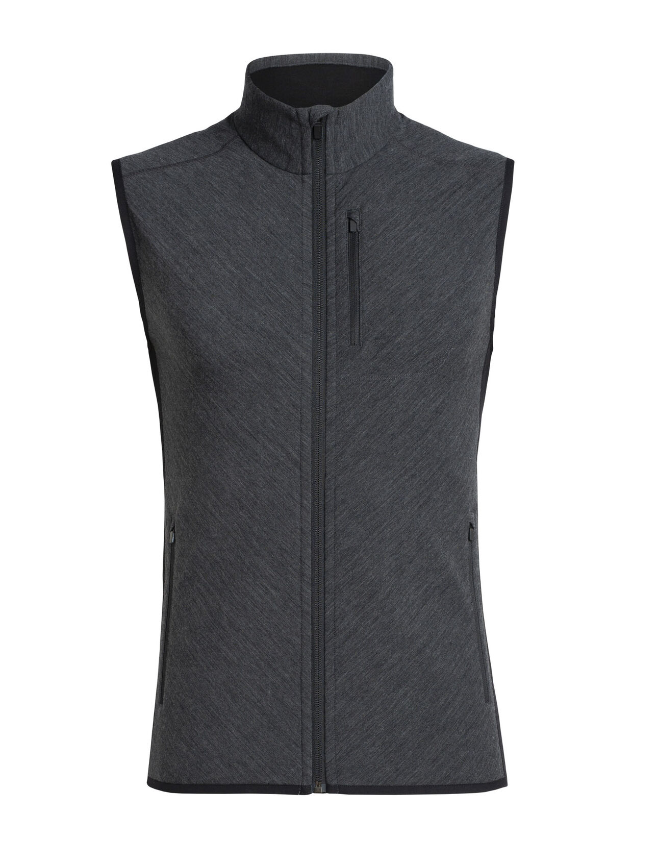 Descender bodywarmer van merinowol