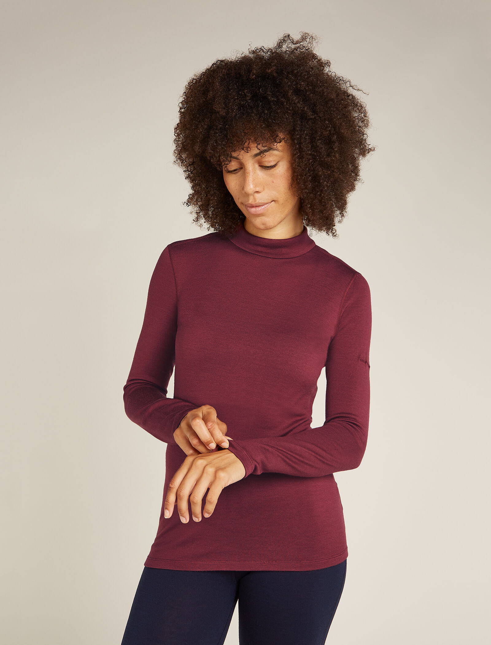 Women s Merino 260 Tech Long Sleeve Turtleneck Thermal Top