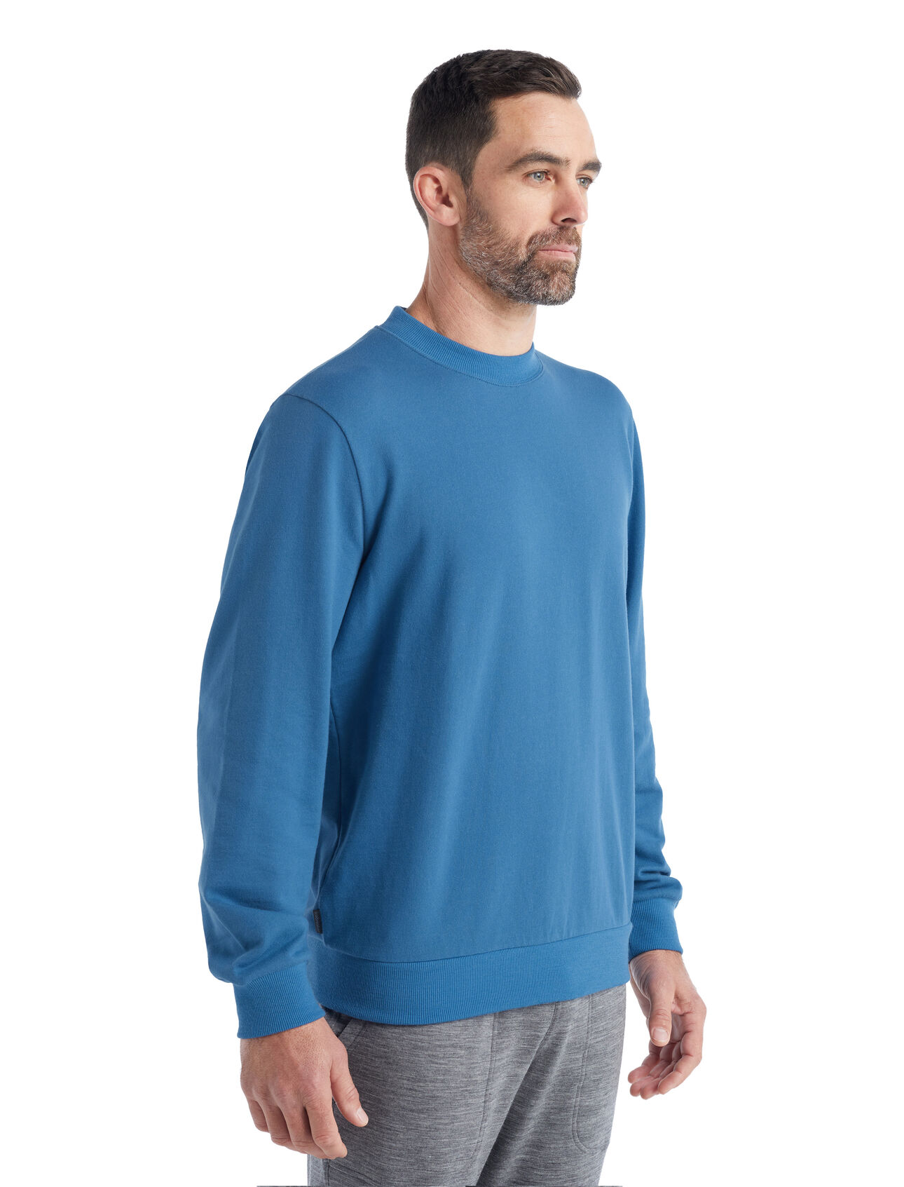 Merino Cotton Central Long Sleeve Sweatshirt