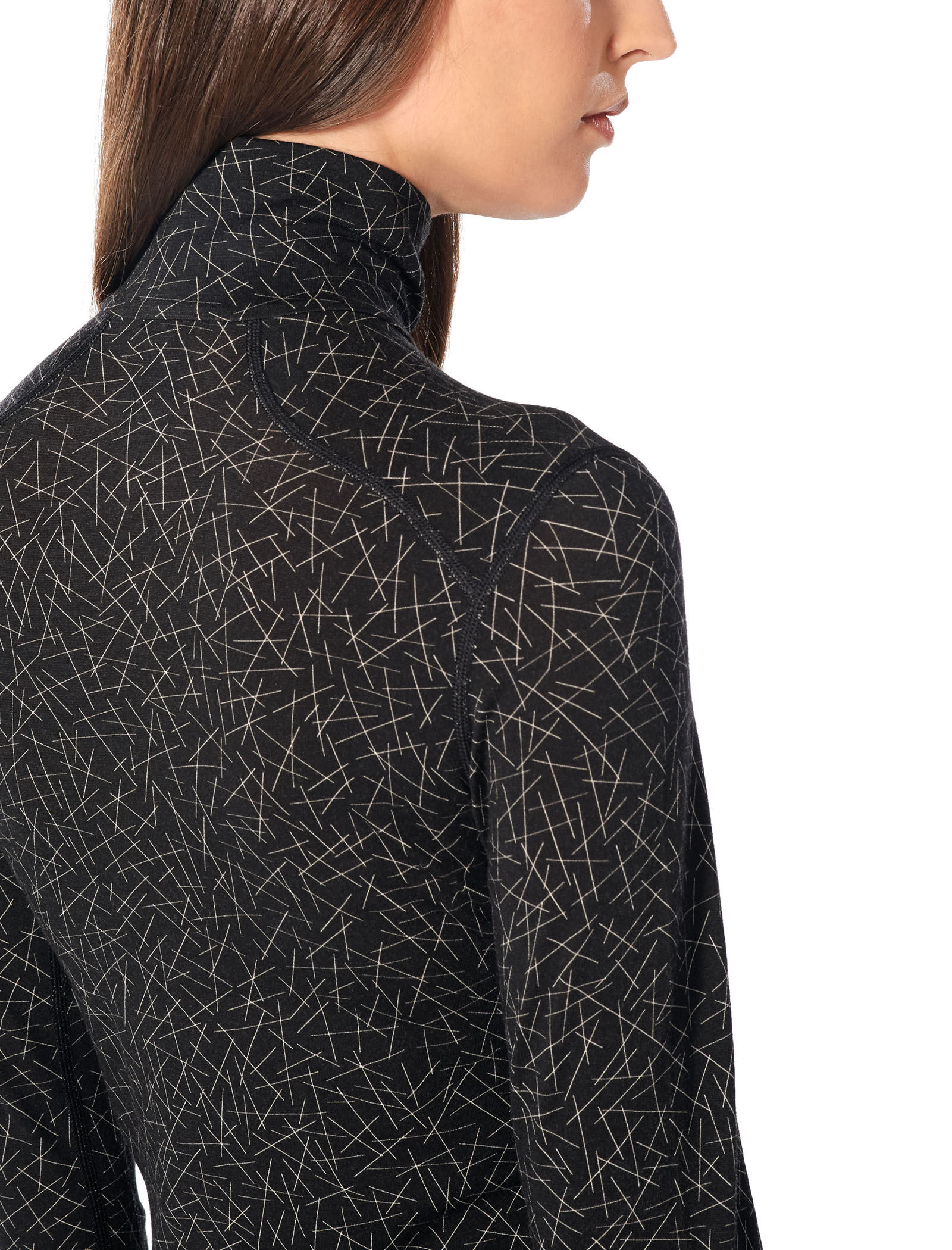 Icebreaker Merino Womens 200 Oasis Long Sleeve Half Zip