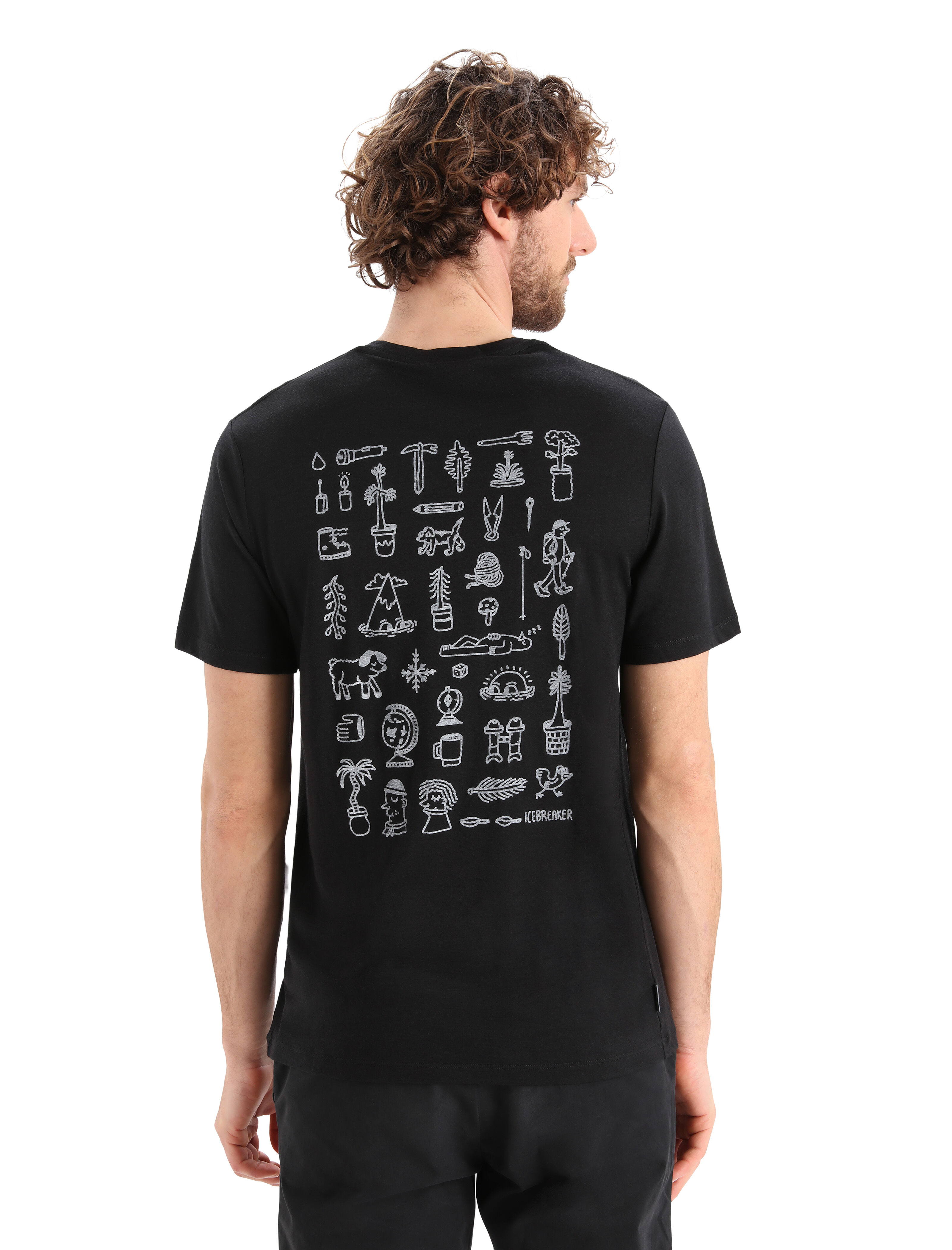 Merino Tech Lite II Short Sleeve T Shirt Story Icebreaker US