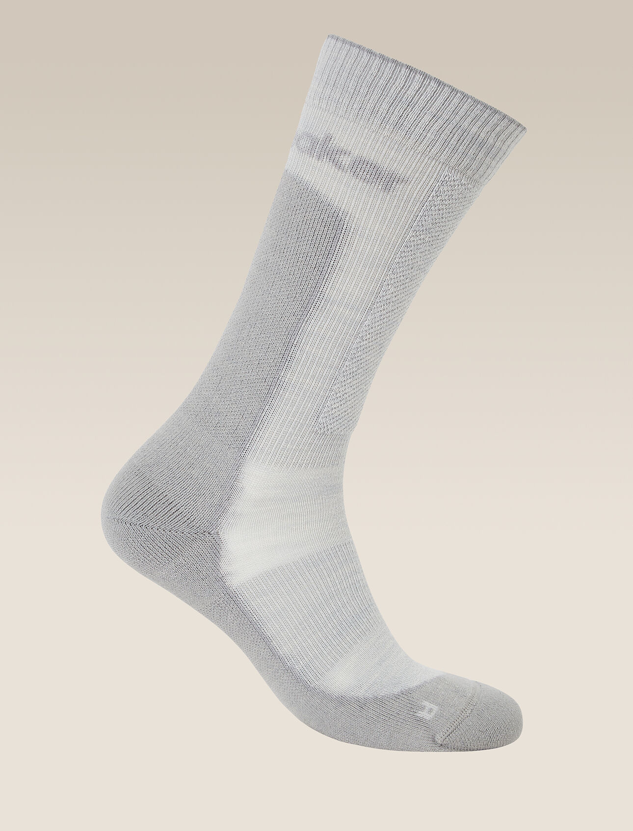 Mens Merino Hike+ Medium Crew Socks The Hike+ Medium Crew socks feature an anatomical sculpted and medium cushioned, versatile design for comfort and performance on day hikes and backpacking trips.