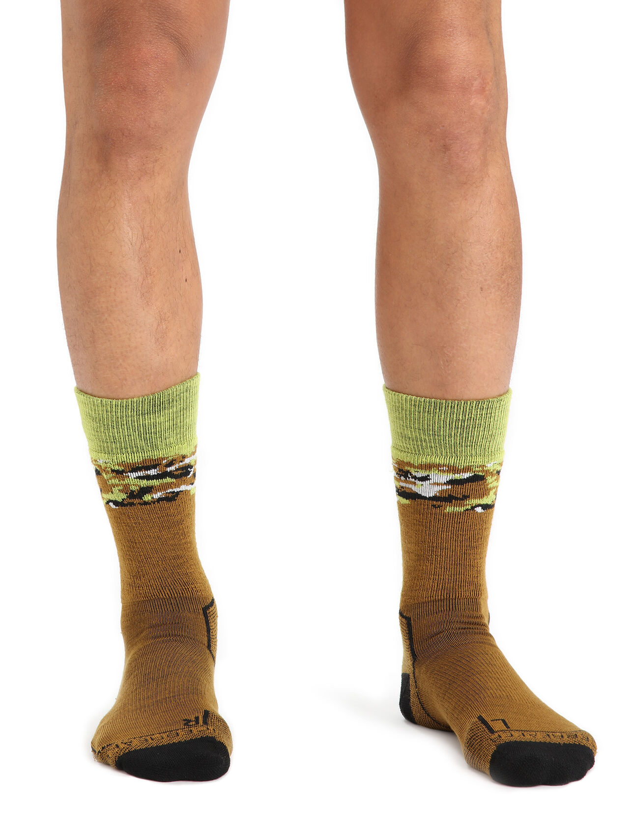 Mens Merino Hike+ Medium Crew Socks Sedimentary Durable, crew-length merino wool socks that are stretchy, breathable, and naturally odor-resistant with full cushion, the Hike+ Medium Crew Sedimentary socks feature an anatomical sculpted design for day hikes and backpacking trips.