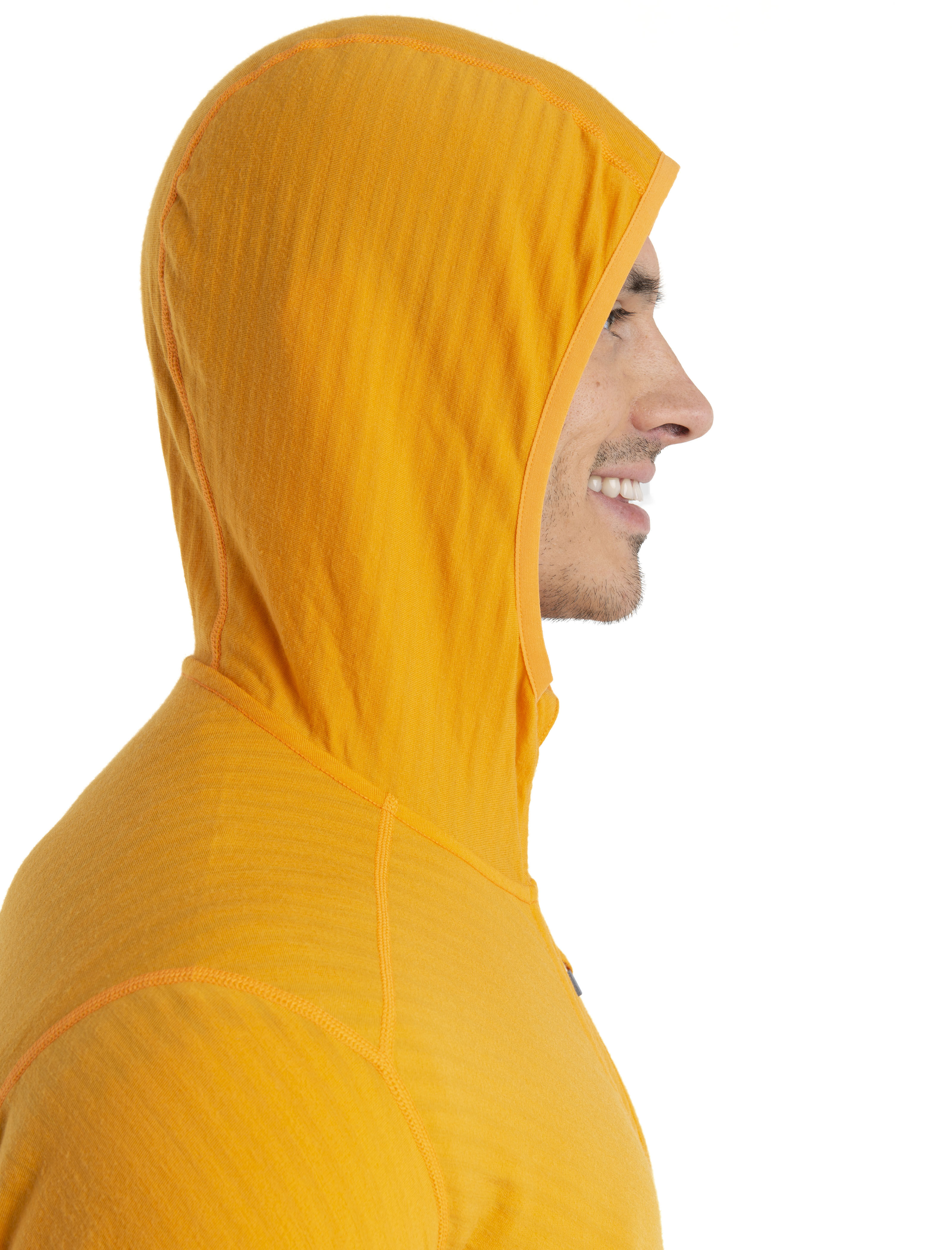Men's RealFleece™ Merino Descender Long Sleeve Zip Hood