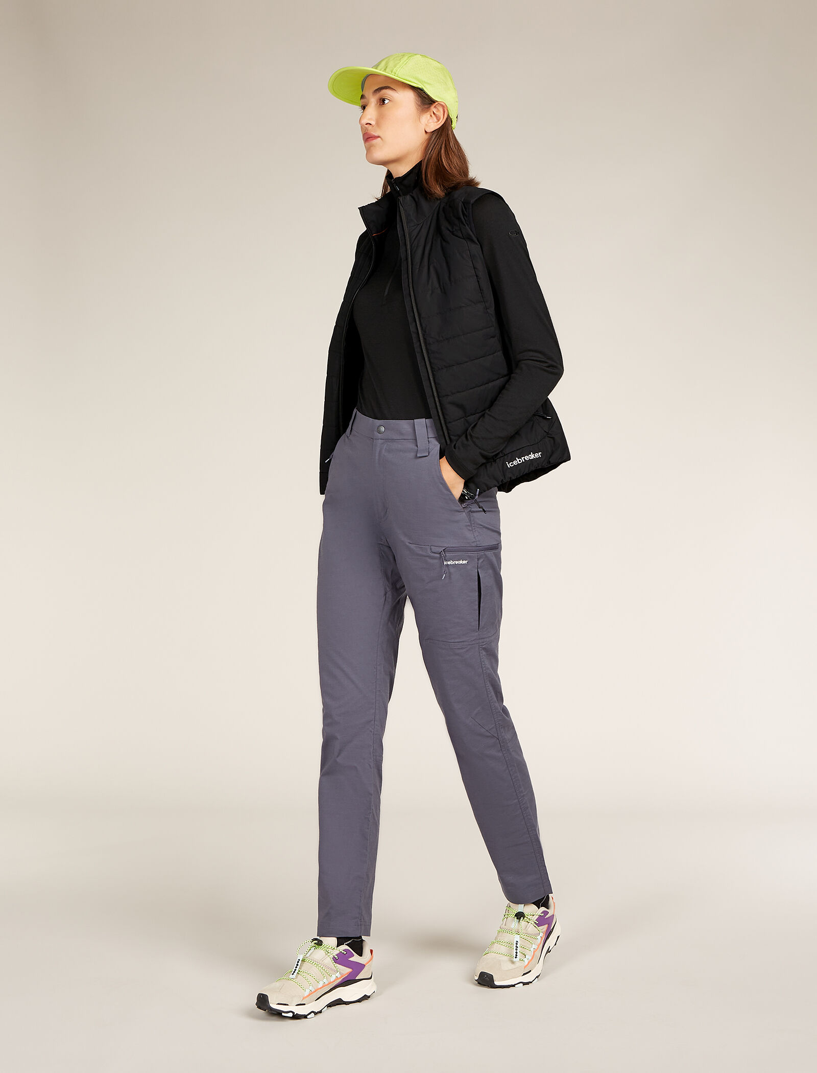 Women s 200 Oasis Half Zip Thermal Top Leggings Icebreaker CA
