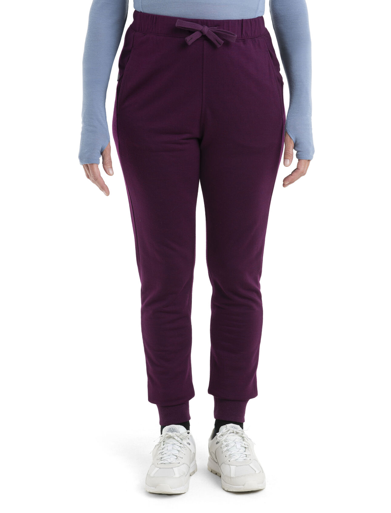 Womens Merino Blend Crush II Pants The ultimate in down-time comfort, the Crush II Pants are versatile jogger-style bottoms featuring our luxuriously soft Eucaform fabric—a blend of natural merino wool and TENCEL™ Lyocell terry fabric.