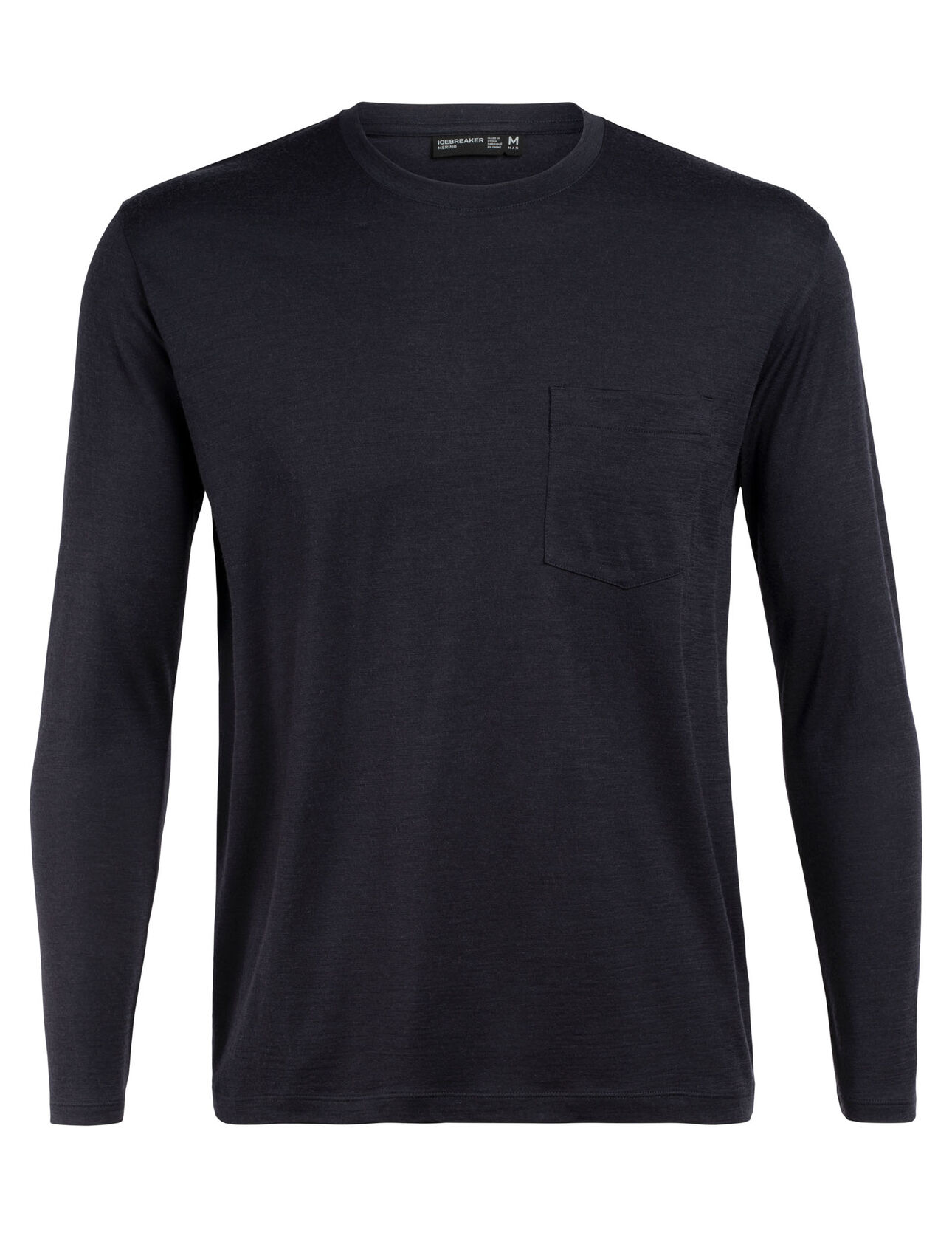 Merino Tech Lite Long Sleeve Pocket Crewe T-Shirt
