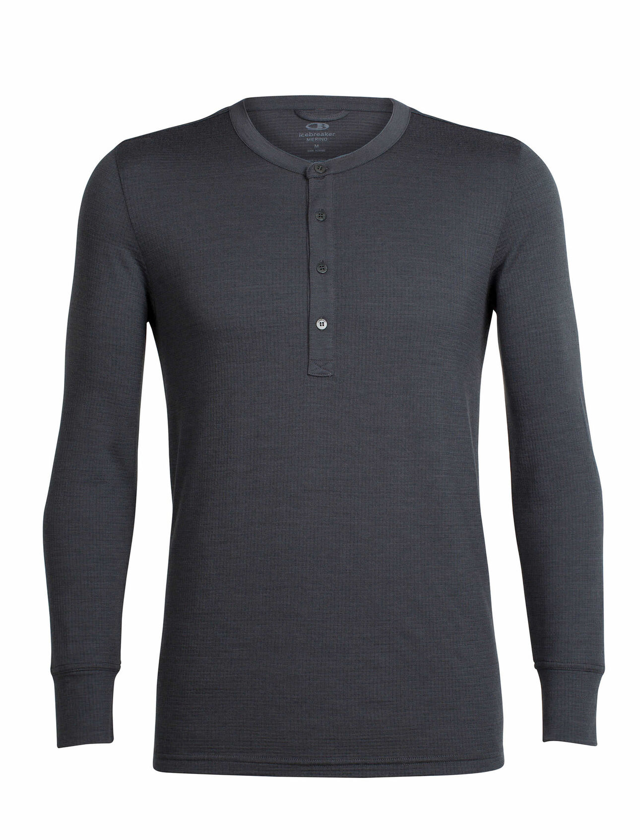 Mens Merino Trailhead Long Sleeve Henley Top Icebreaker