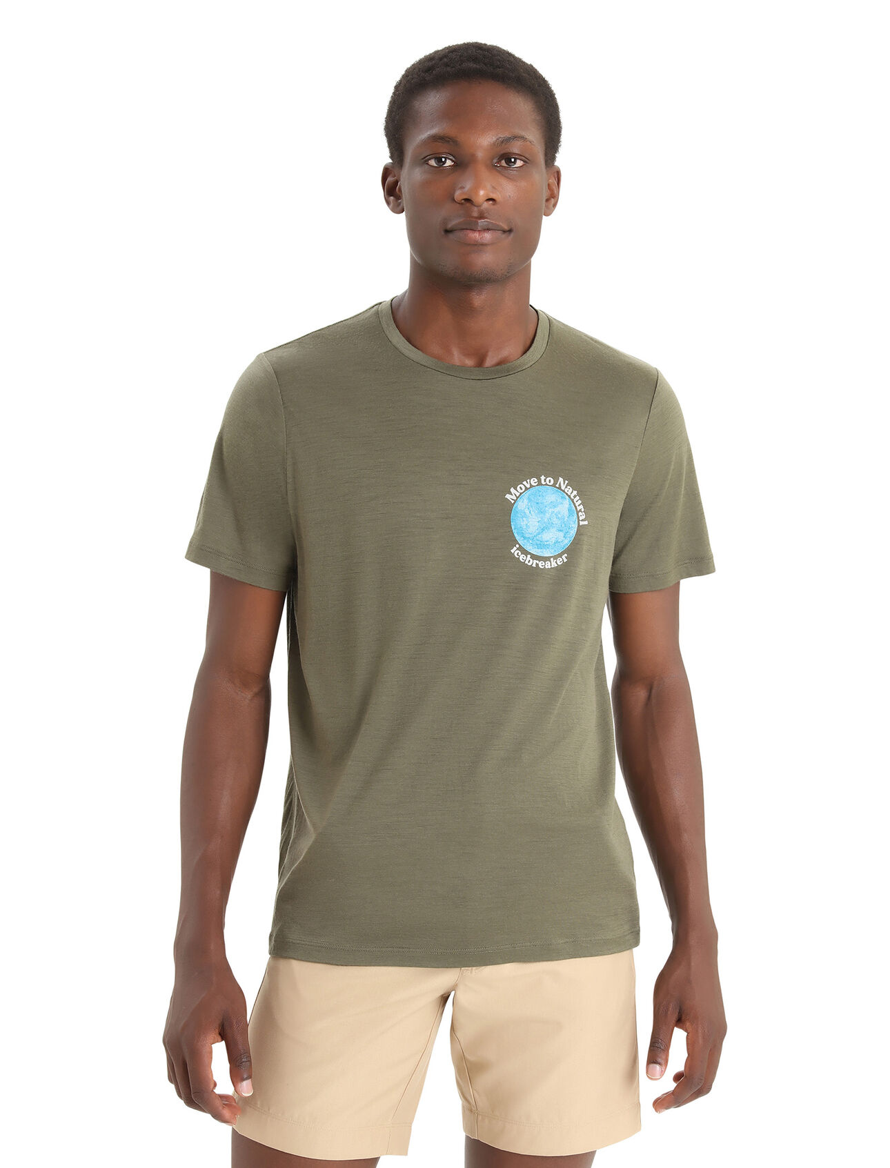 Mens Merino Tech Lite II Short Sleeve T-Shirt icebreaker Earth Our versatile tech tee that provides comfort, breathability and natural odour-resistance for any adventure you can think of, the Tech Lite II Short Sleeve Tee icebreaker Earth features 100% merino for all-natural performance. The original artwork celebrates our home planet and raises awareness of our need for a more natural path.