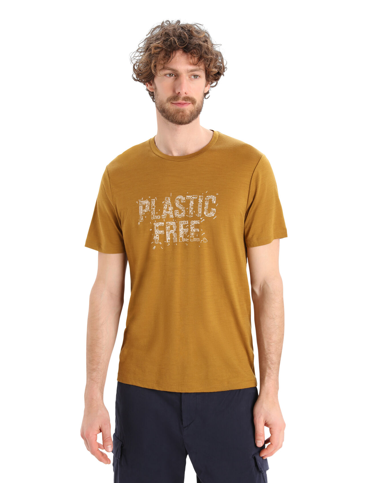 Mens Merino Tech Lite II Short Sleeve T-Shirt Plastic Free Our versatile tech tee that provides comfort, breathability and natural odor-resistance for any adventure you can think of, the Tech Lite II Short Sleeve Tee Plastic Free features 100% merino for all-natural performance. The tee’s original artwork by Damon Watters features an illustration inspired by our brand vision to be plastic free.