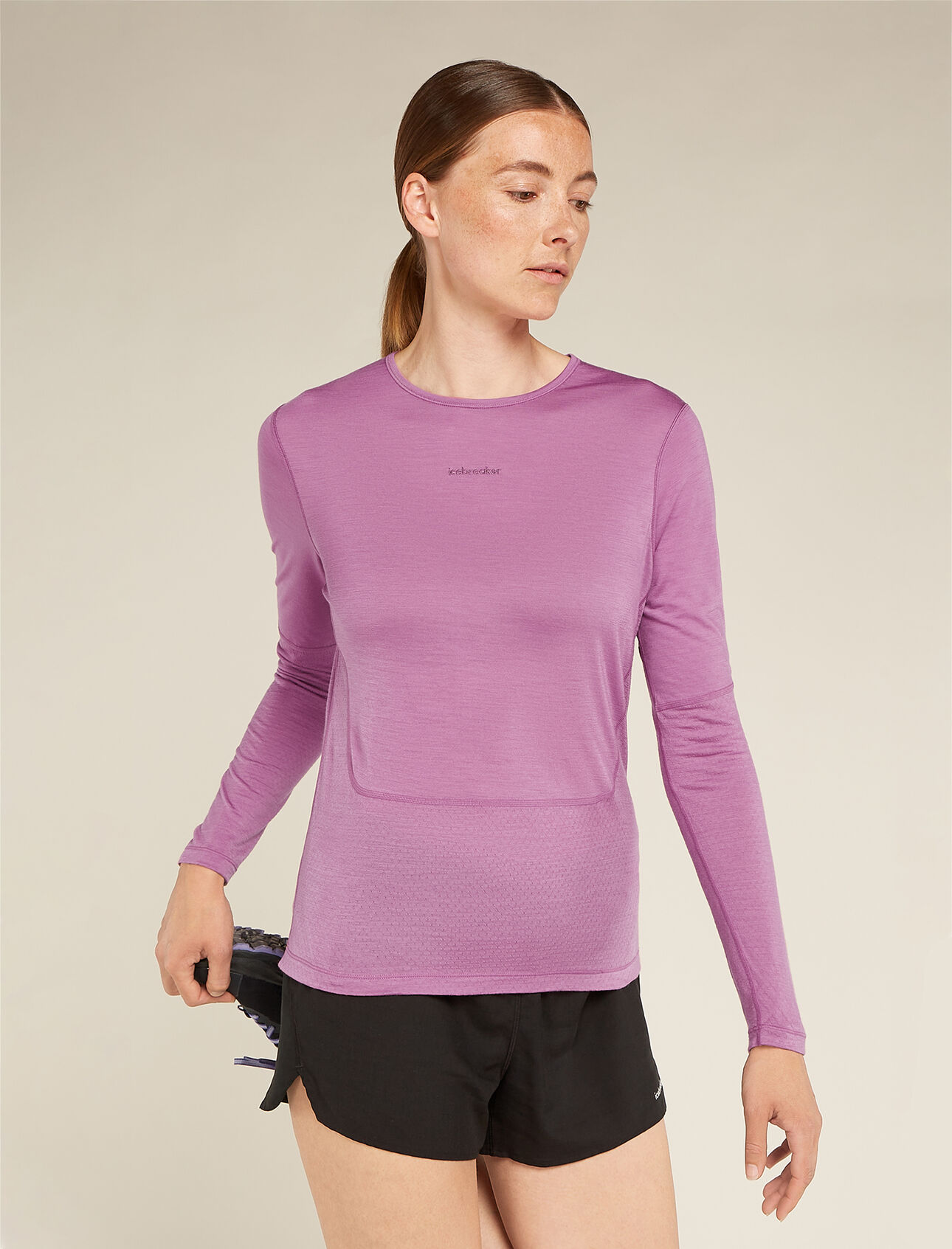 Merino Blend 125 ZoneKnit™ Energy Wind Long Sleeve T-Shirt