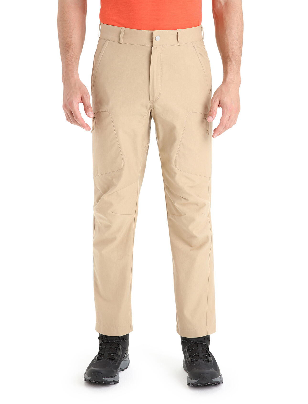 Pantalon de randonnée en mérinos Hommes Pantalon résistant, fiable en montagne et fait d’un mélange unique de laine mérinos et de coton biologique, le pantalon Hike est parfait pour toutes les aventures alpines. 