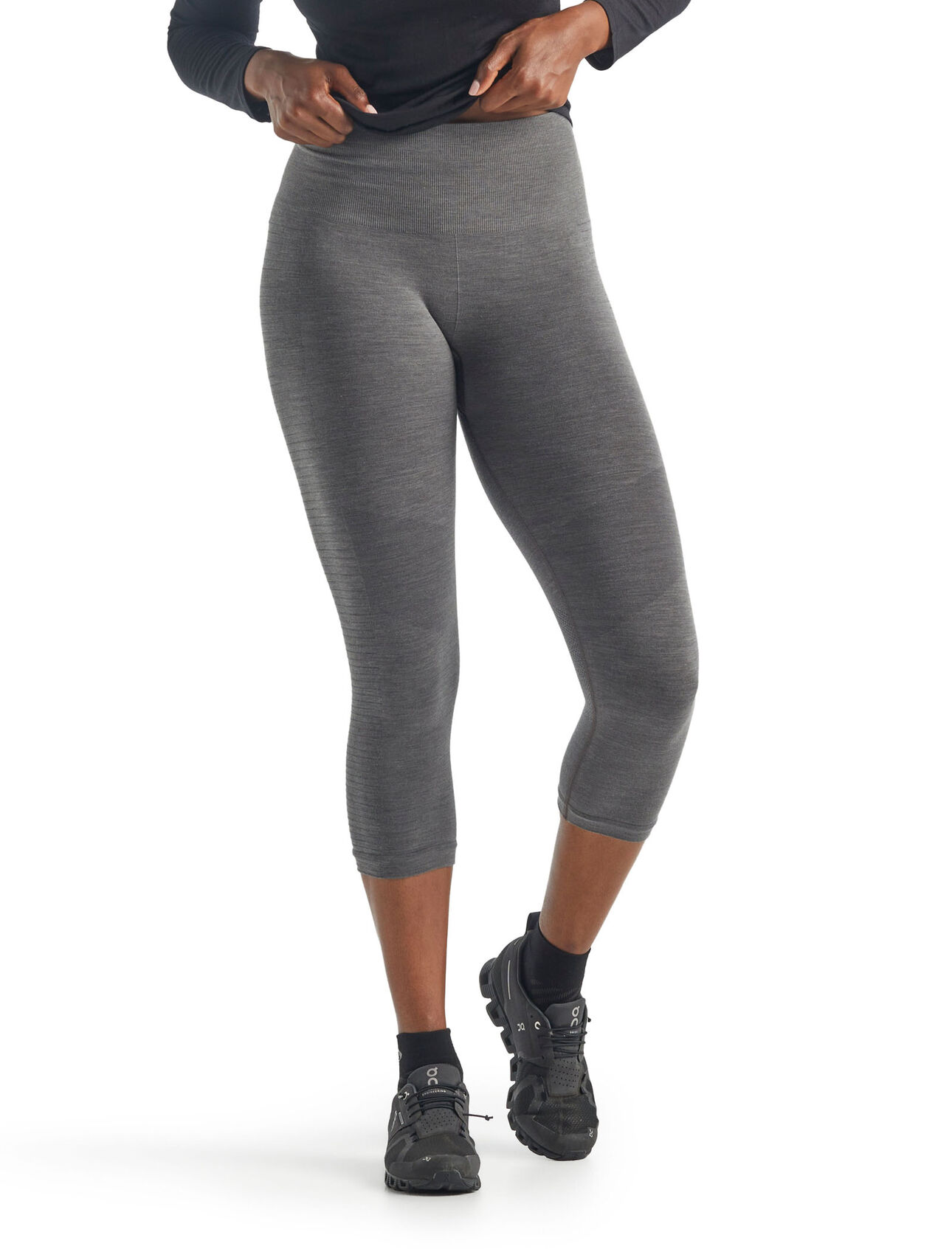 Cool-Lite™ Merino Motion Seamless 3/4 Tights