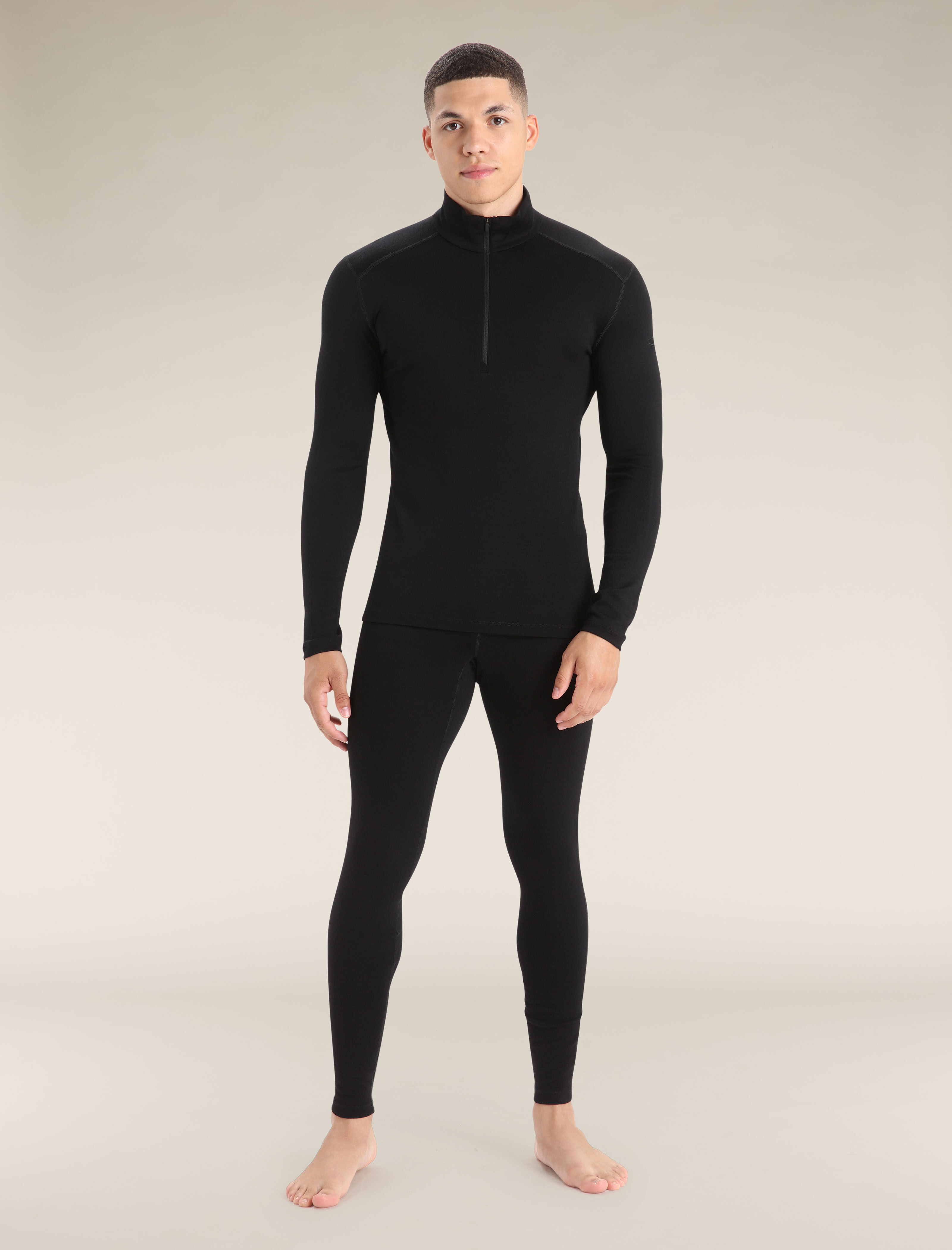 Men s 260 Tech Long Sleeve Half Zip Leggings Icebreaker CA