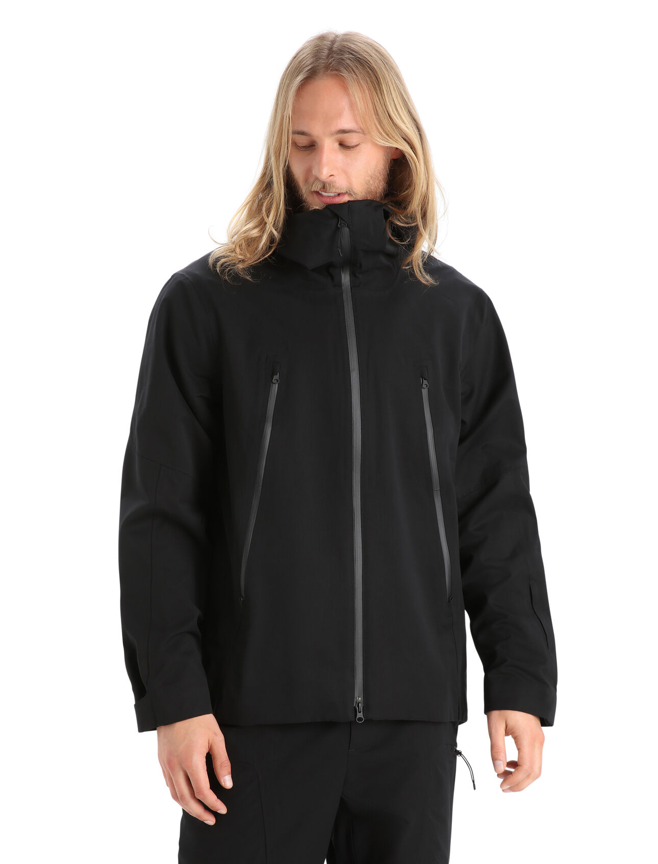 Mens Shell+™ Merino Hooded Jacket An ultra-versatile, highly weather resistant shell jacket made with 100% pure merino wool, the Shell+™ Hooded Jacket features a durable, PFC-free water-repellent finish to keep you warm and dry in changing conditions.