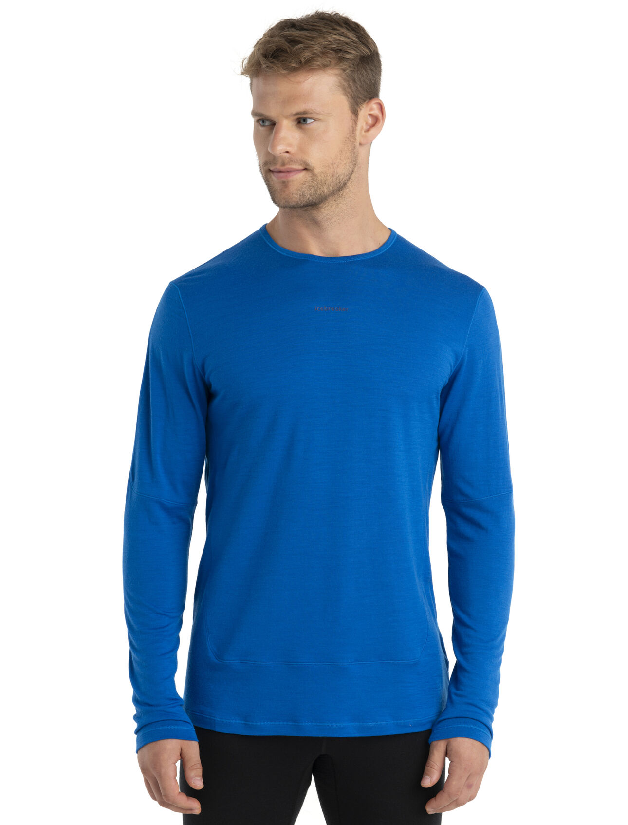 Mens 200 ZoneKnit™ Merino Energy Wind Long Sleeve T-Shirt A highly breathable midweight top for high-output activities, the 200 ZoneKnit™ Energy Wind Long Sleeve T-Shirt features a body-mapped combination of Cool-Lite merino jersey and ultra-breathable eyelet mesh to help keep you cool.