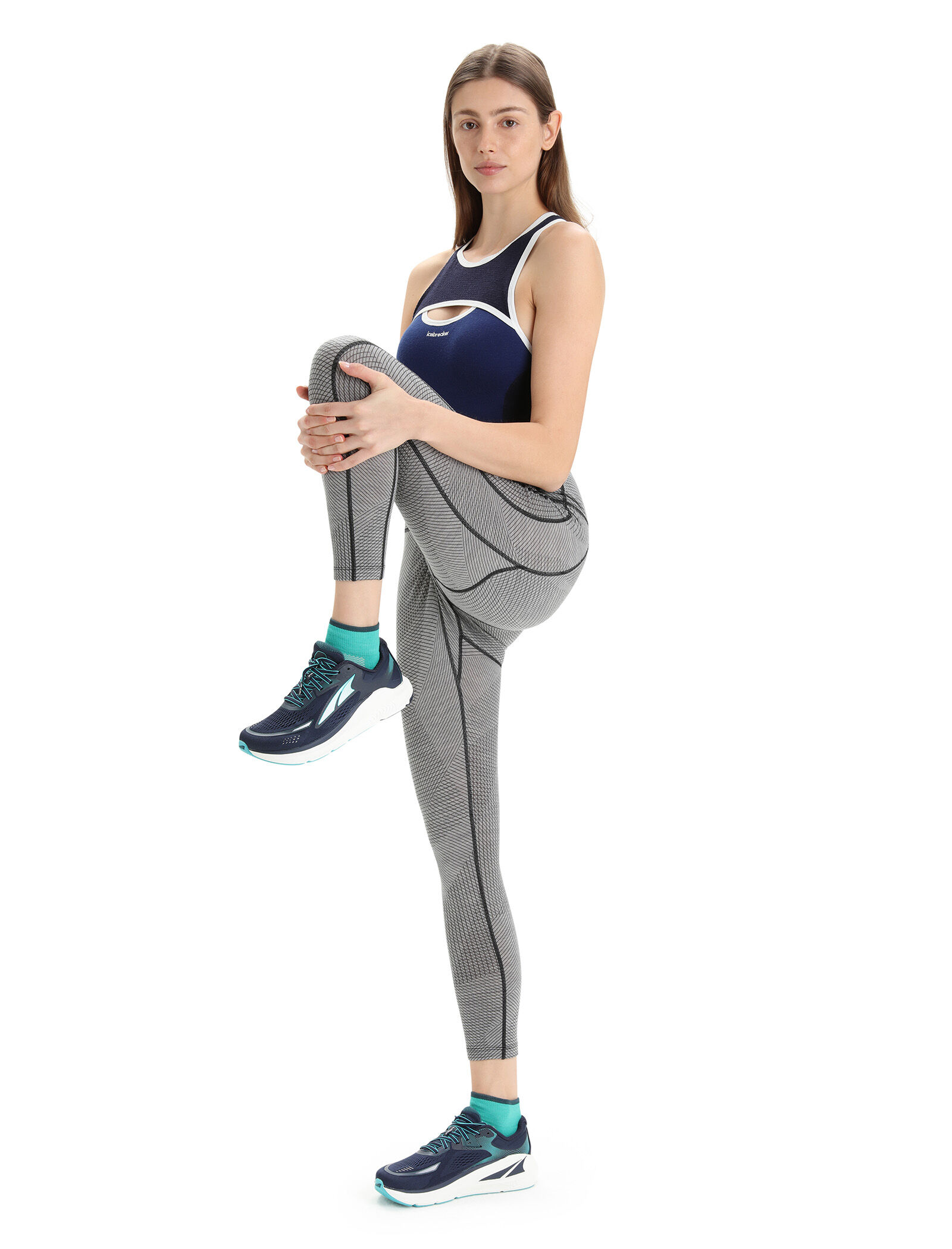 Icebreaker Womens Merino Fastray High-Rise Tights Icebreaker Womens Merino Fastray High-Rise Tights