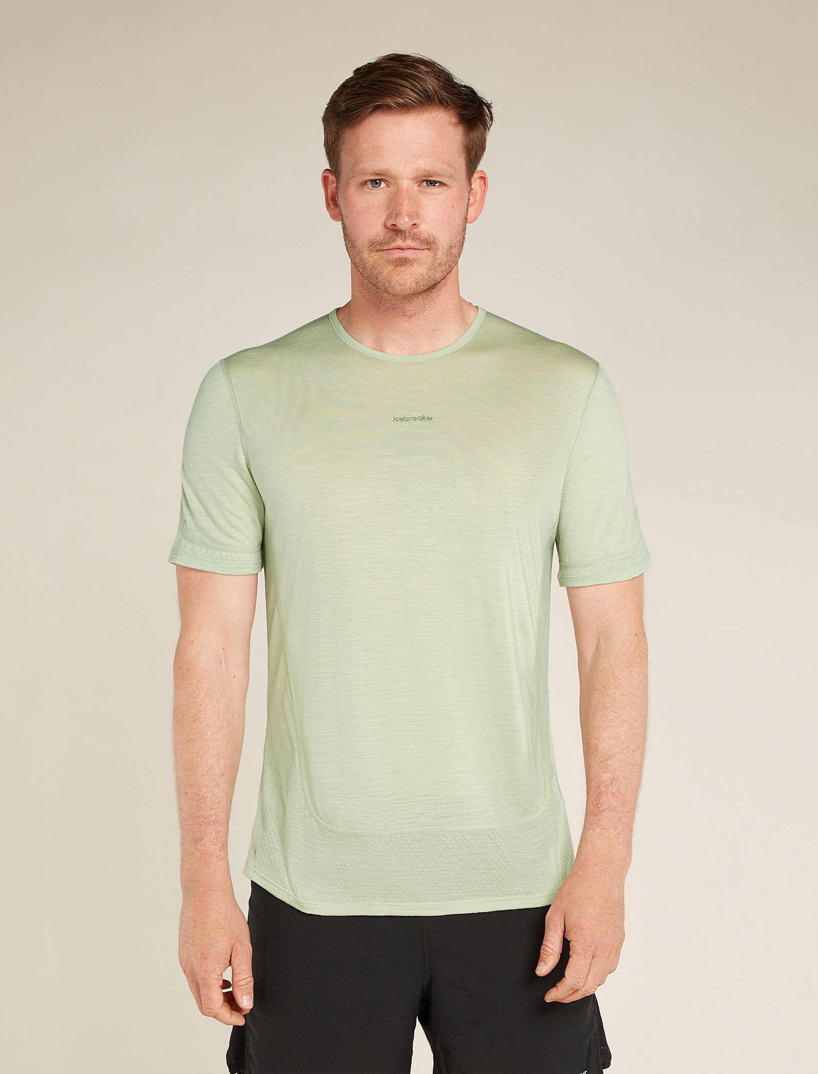 Men s Merino Blend 125 ZoneKnit Energy Wind Short Sleeve T Shirt