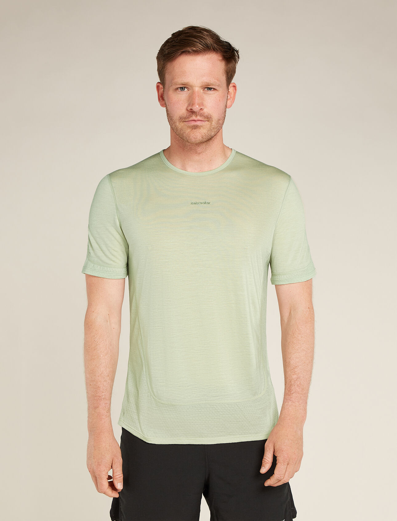 T-Shirt in misto di lana merino 125 ZoneKnit™ Energy Wind