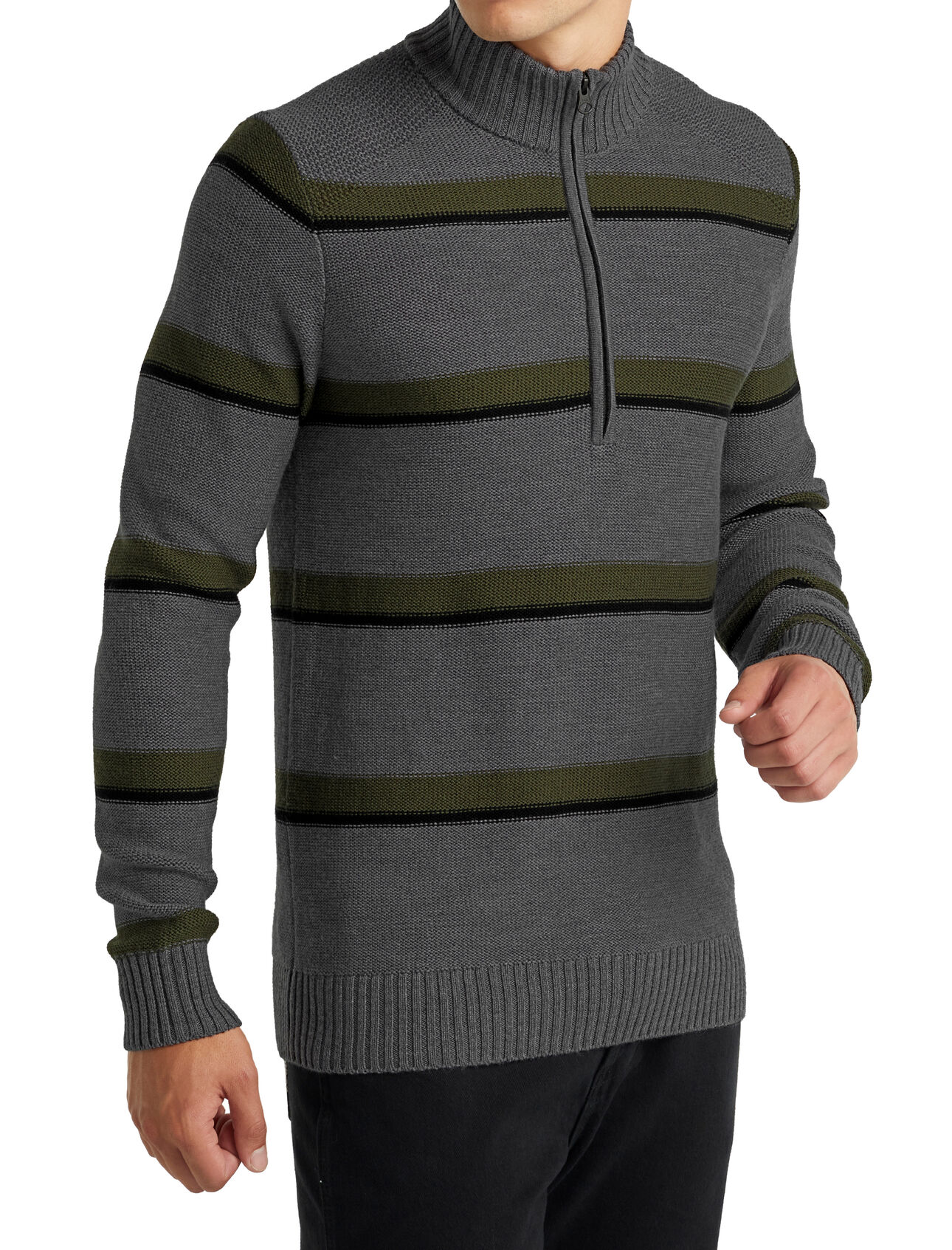 Merino Waypoint Long Sleeve Half Zip Top