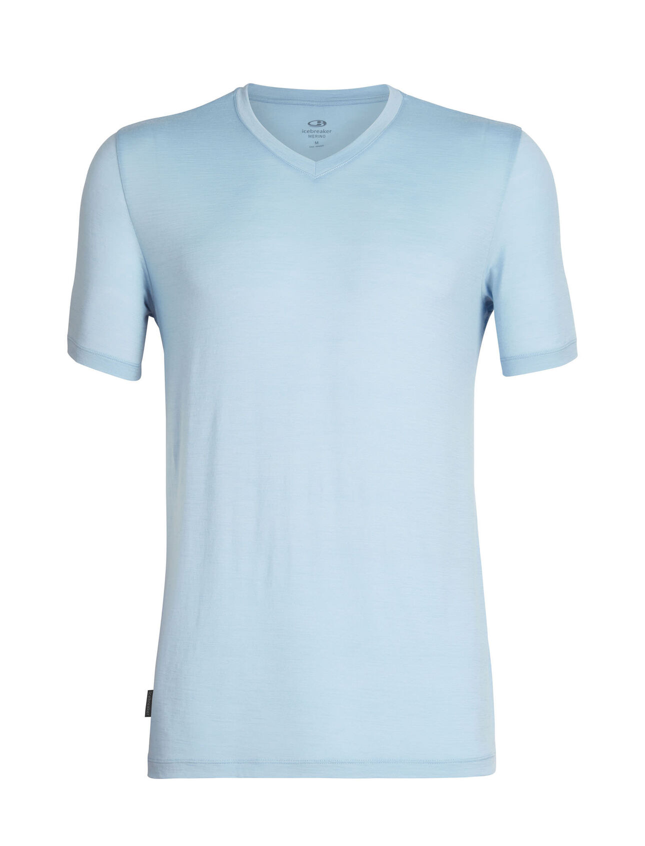 Mens Merino Tech Lite Short Sleeve V Top Icebreaker