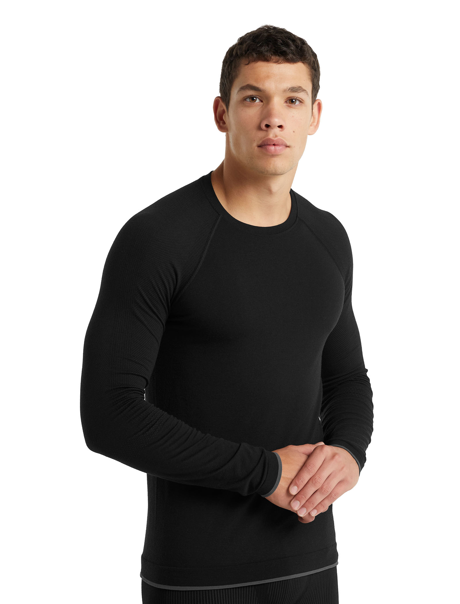 THERMOWAVE - MERINO XTREME / Camisa térmica de lana merino para hombre /  DARK SEA + ZIP - SKATE GURU INC