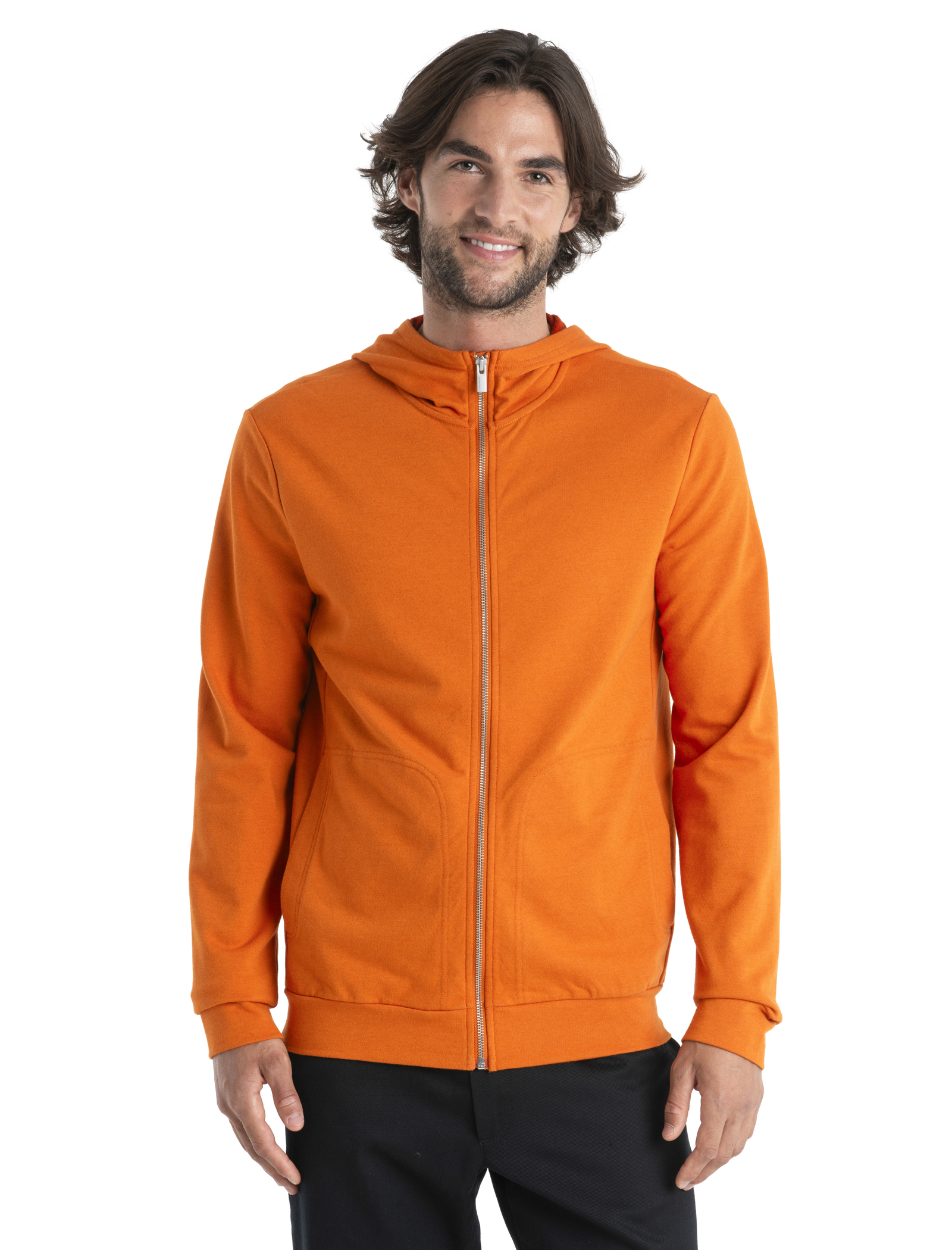 Merino Central Classic Long Sleeve Zip Hoodie - Icebreaker (CA)